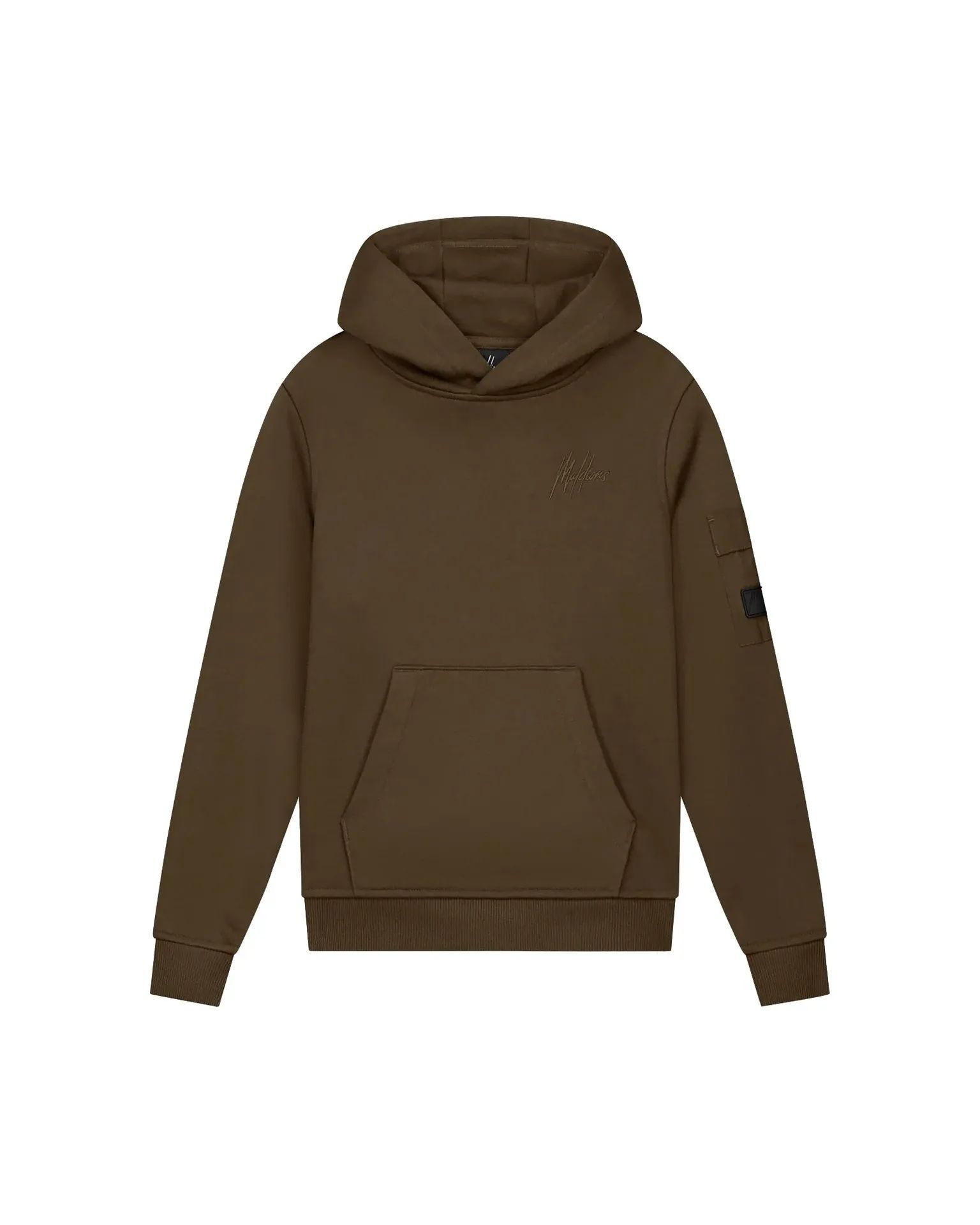 Malelions Junior Nylon pocket hoodie Mos Groen 2900159387015