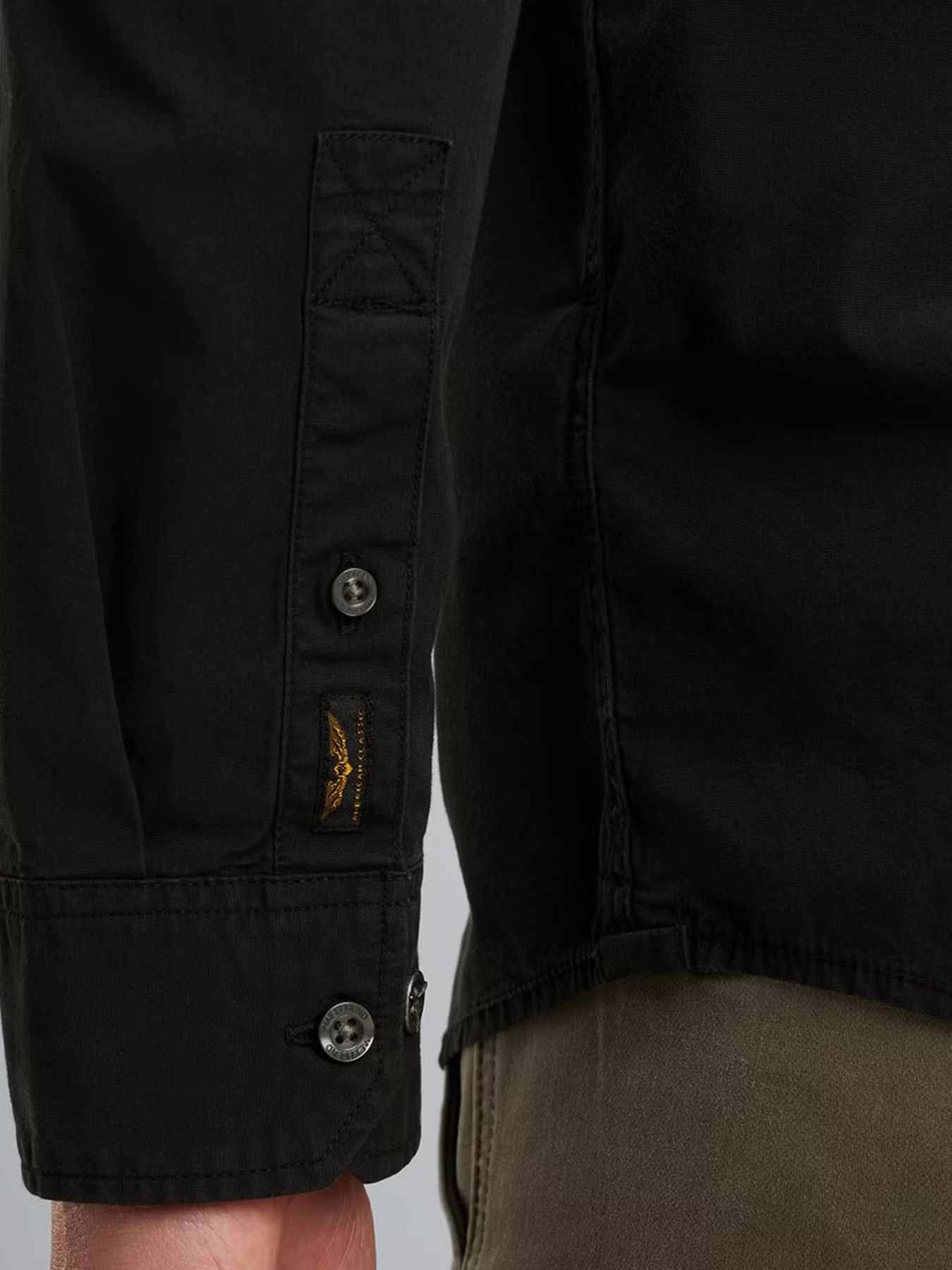 Pme Legend LONG SLEEVE SHIRT American Classi Black 2900159419051