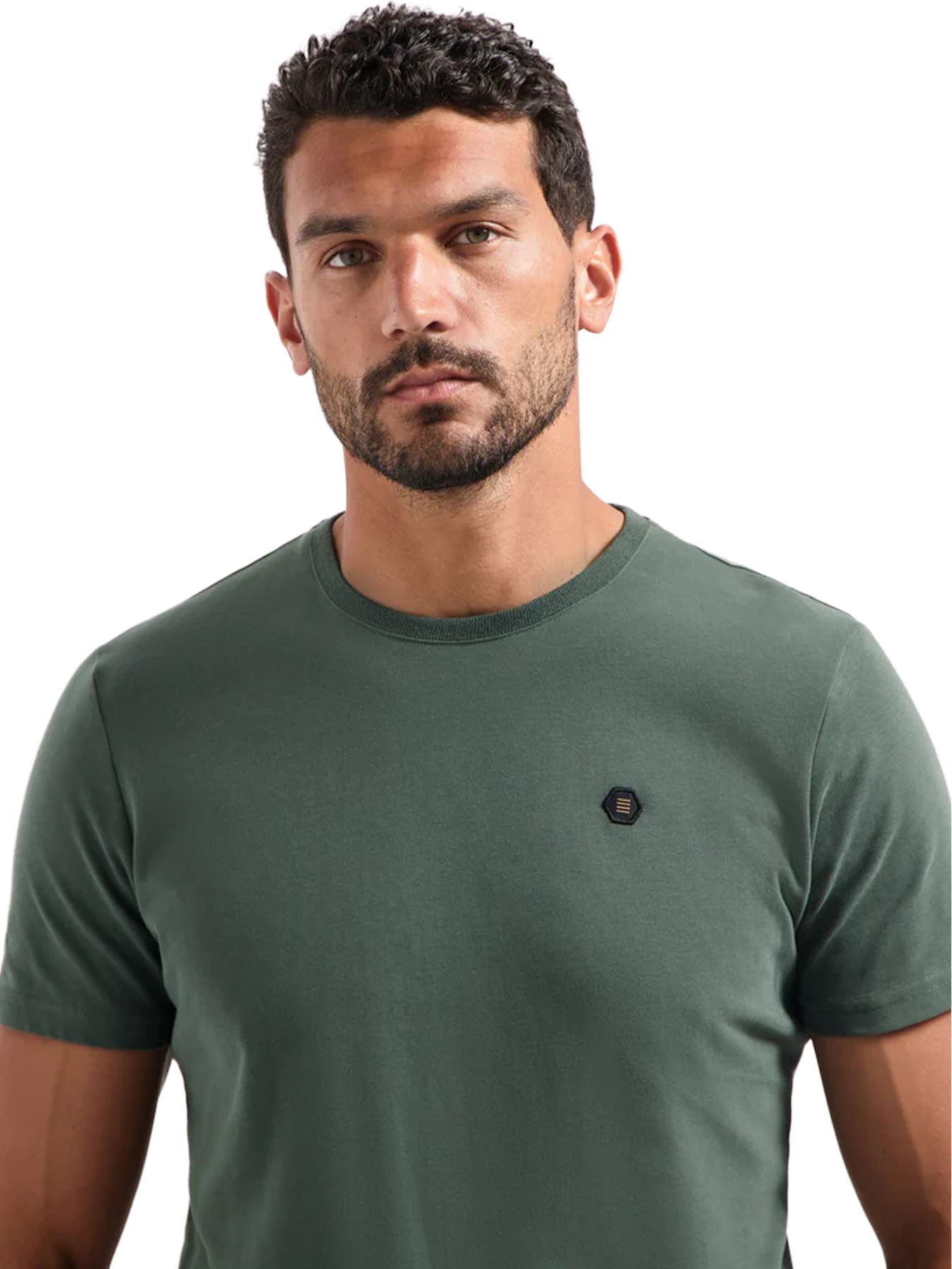 No Excess T-Shirt Crewneck Peached 052 dark green 2900159438076