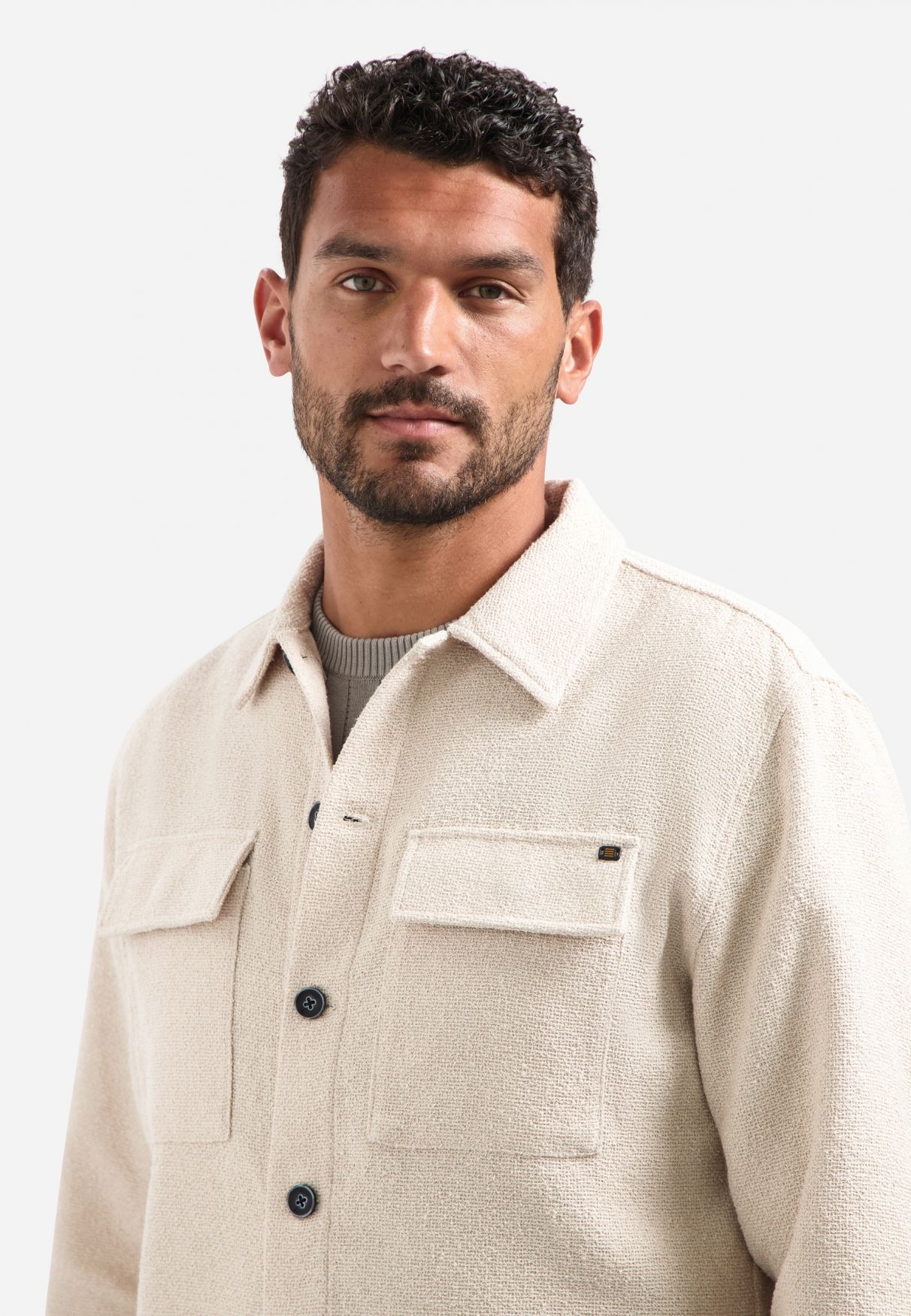 No Excess Overshirt Full Button Stretch 013 kit 2900159443094
