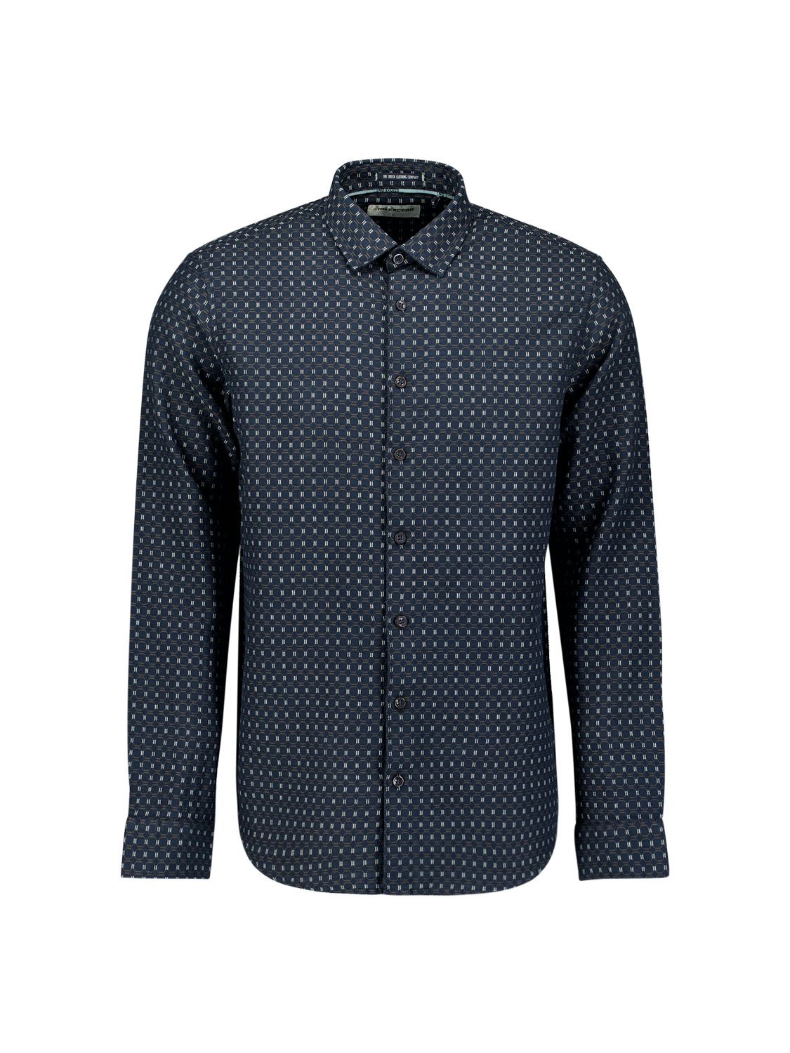 No Excess Shirt Mini Jacquard 078 night 00114762-EKA14000100000065