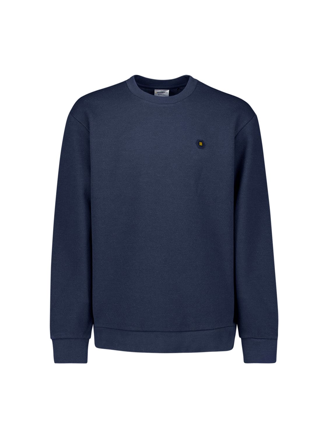 No Excess Sweater Crewneck Relief Melange 078 night 2900159459071