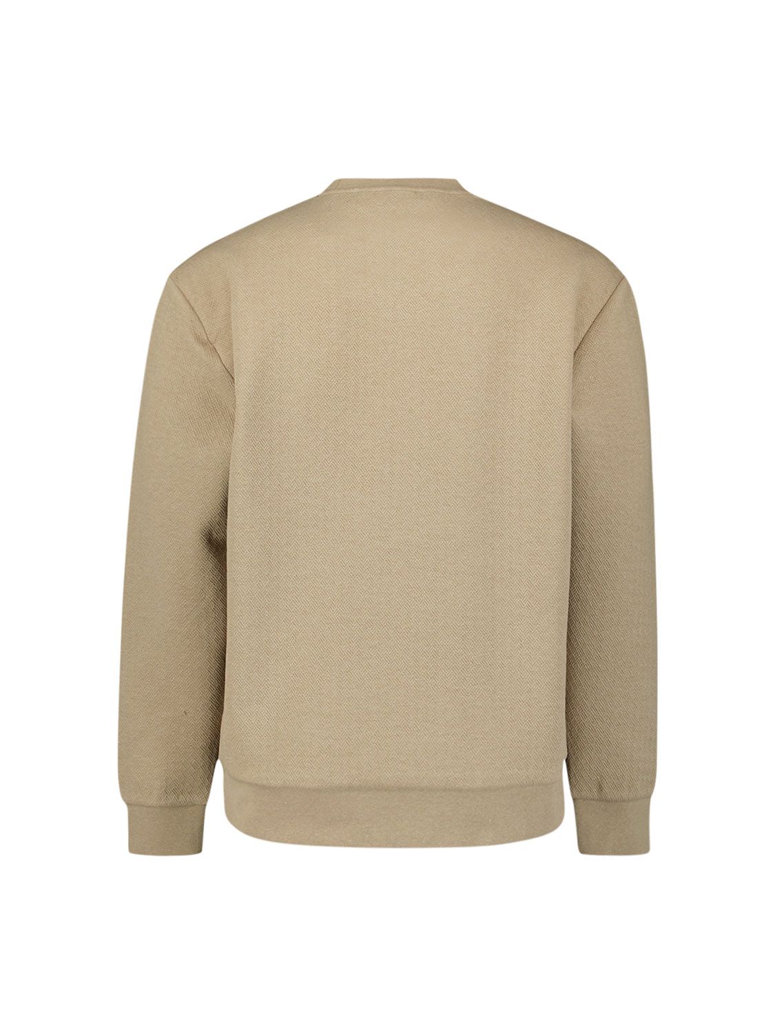 No Excess Sweater Crewneck Relief Melange 015 sand 2900159460077