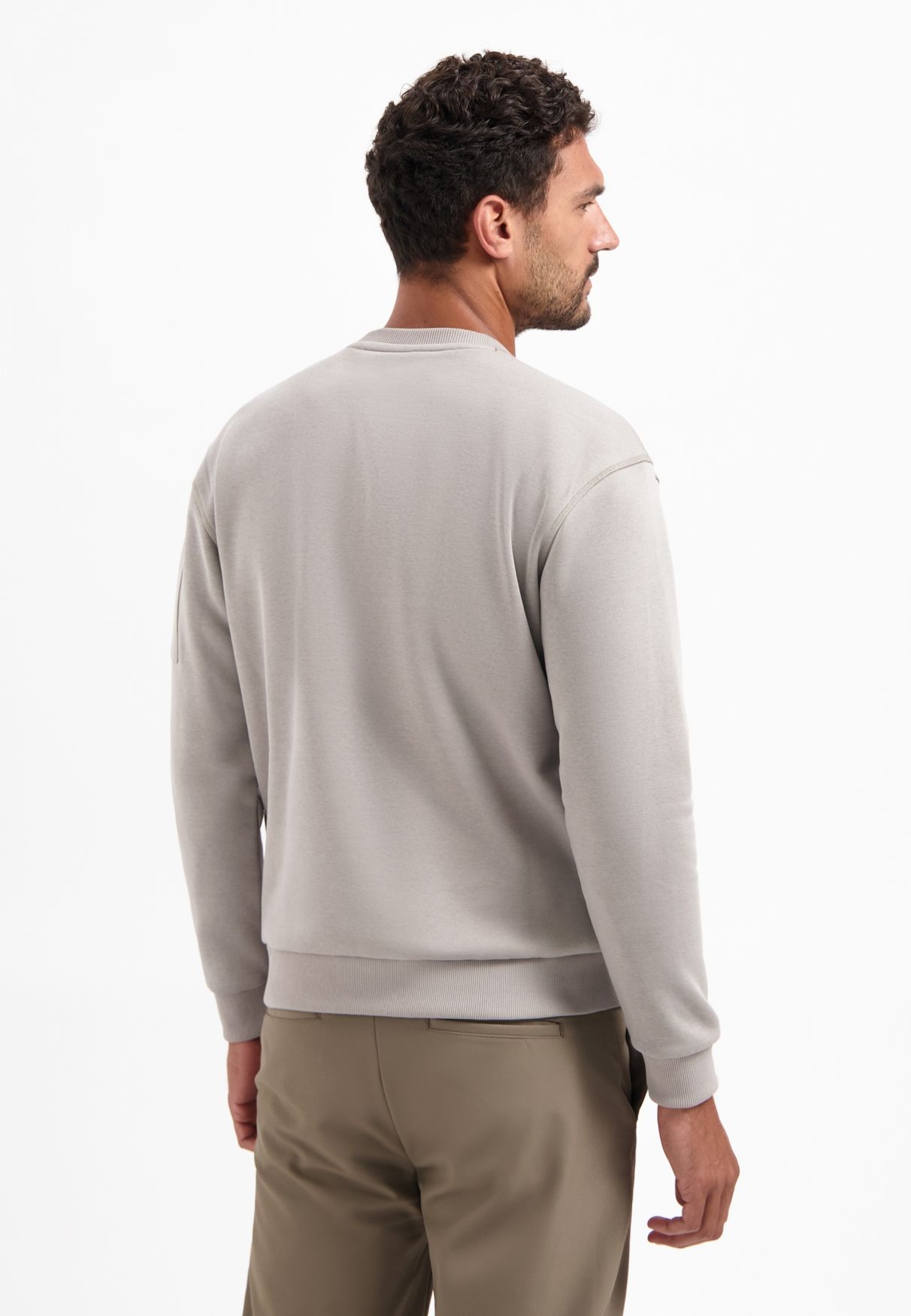 No Excess Sweater Crewneck Brushed inside 018 clay 2900159462071