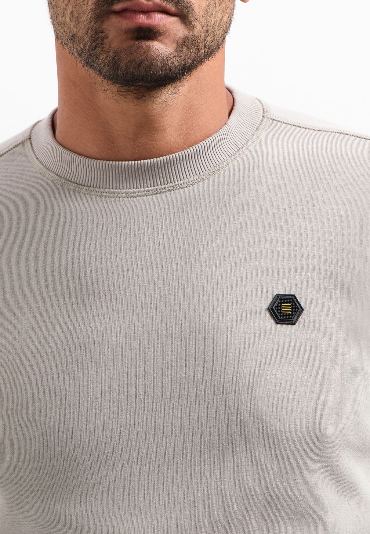 No Excess Sweater Crewneck Brushed inside 018 clay 2900159462071