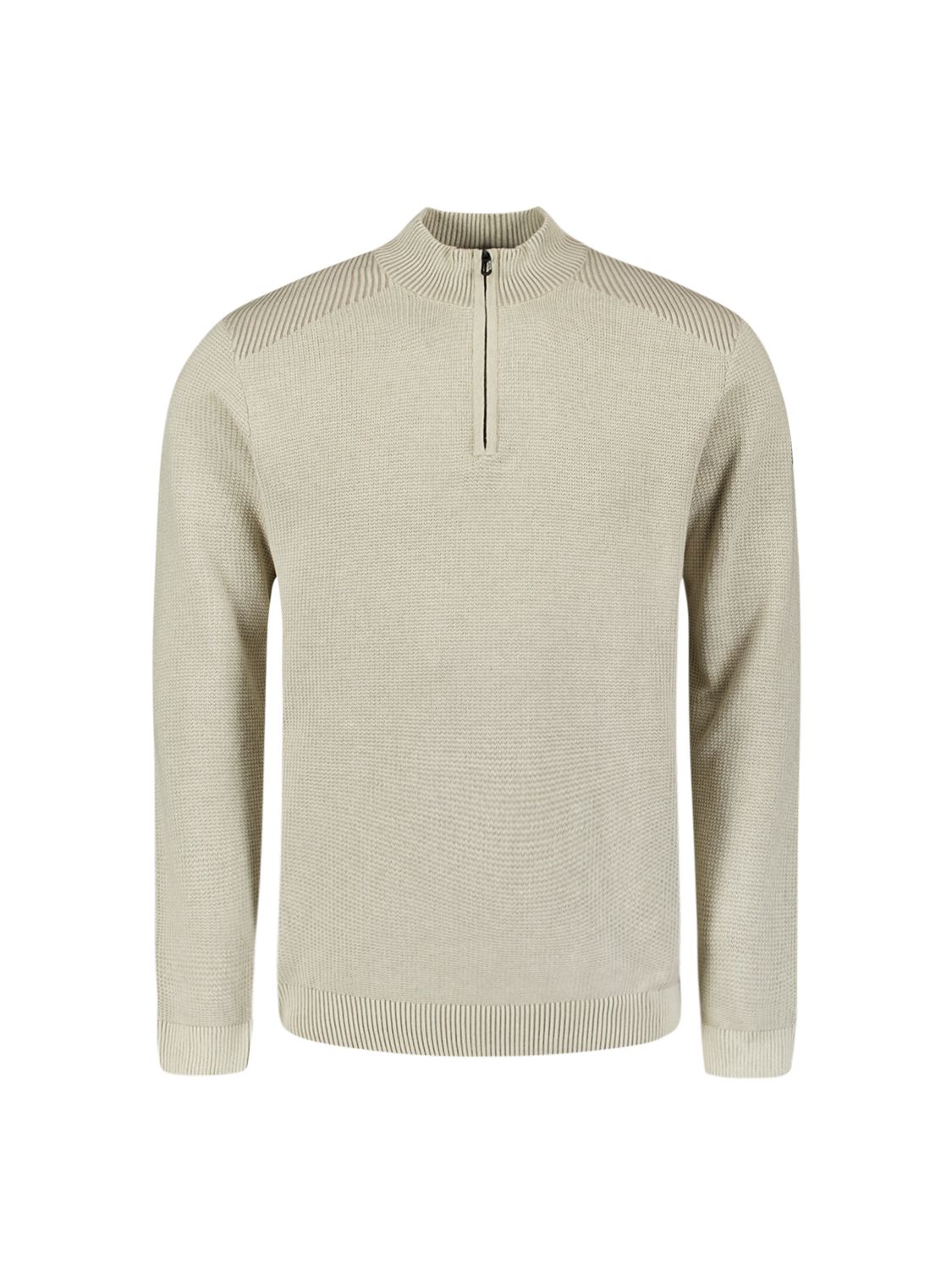 No Excess Pullover Half Zip Plated Structure Knit 013 kit 2900159464075