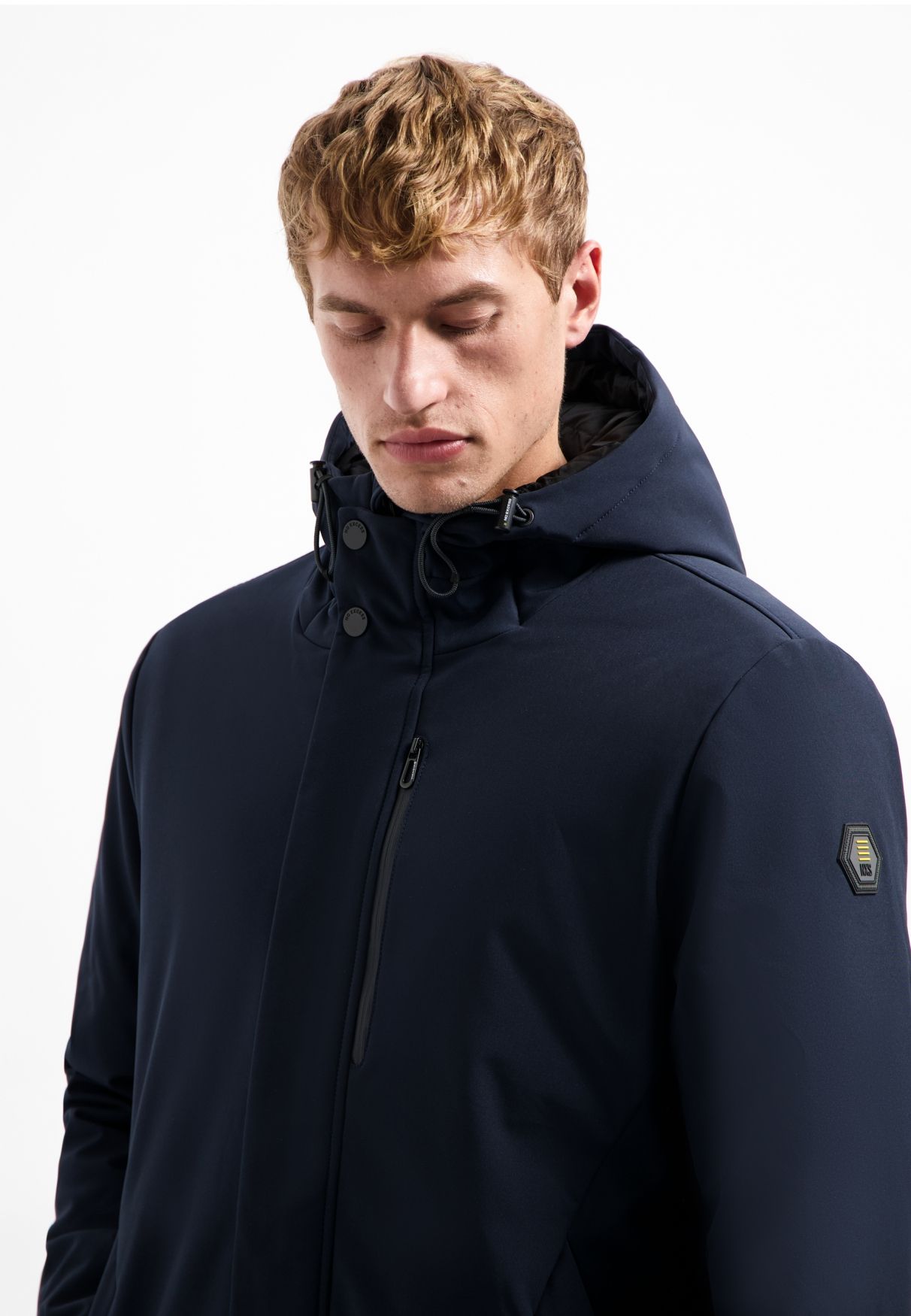 No Excess Jacket Long Soft Shell 078 night 2900159476061