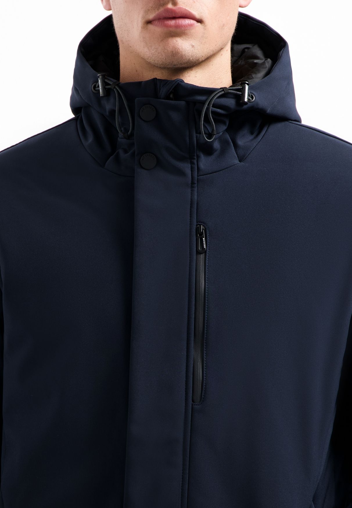 No Excess Jacket Long Soft Shell 078 night 2900159476061