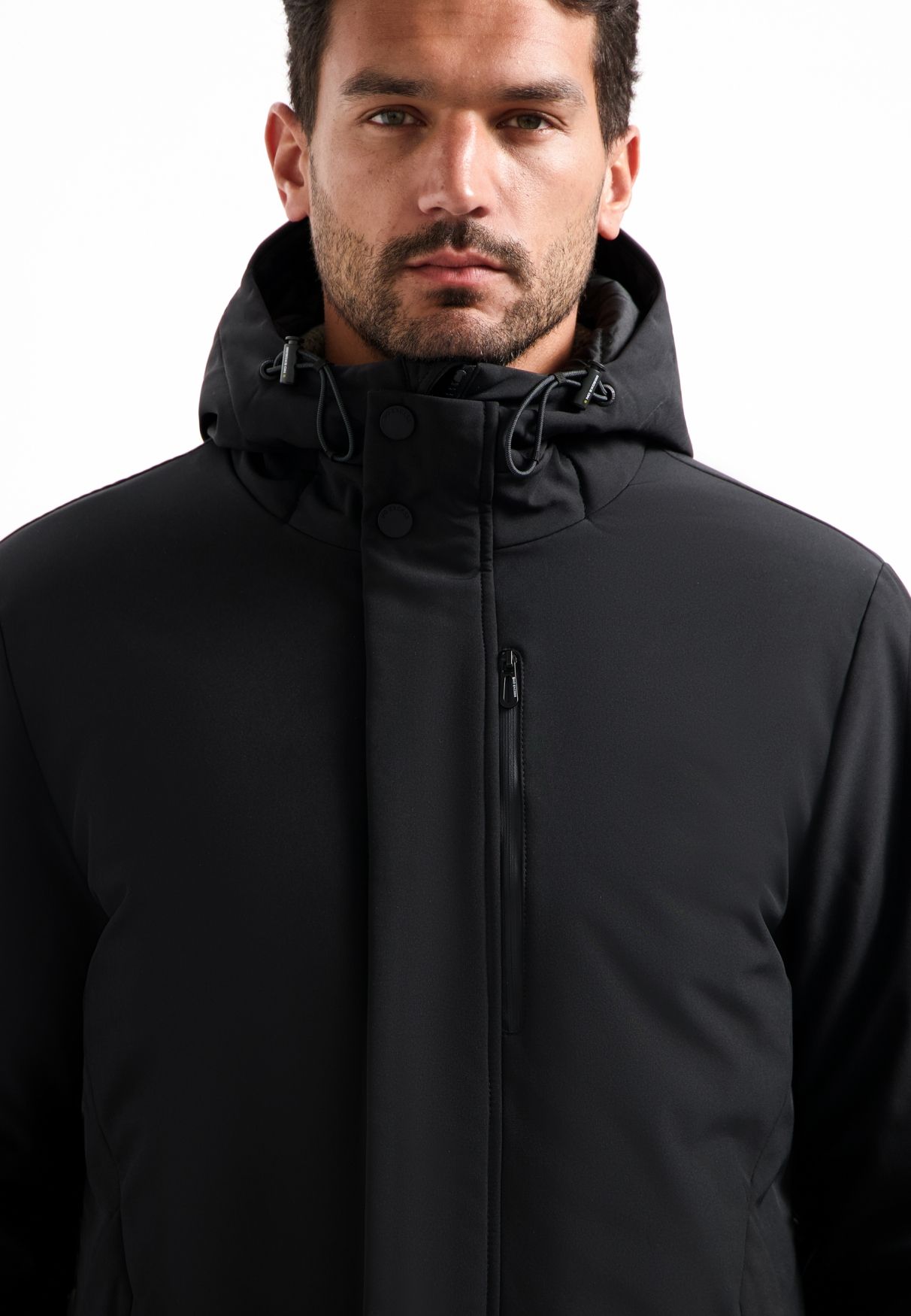No Excess Jacket Long Soft Shell 020 black 2900159475071