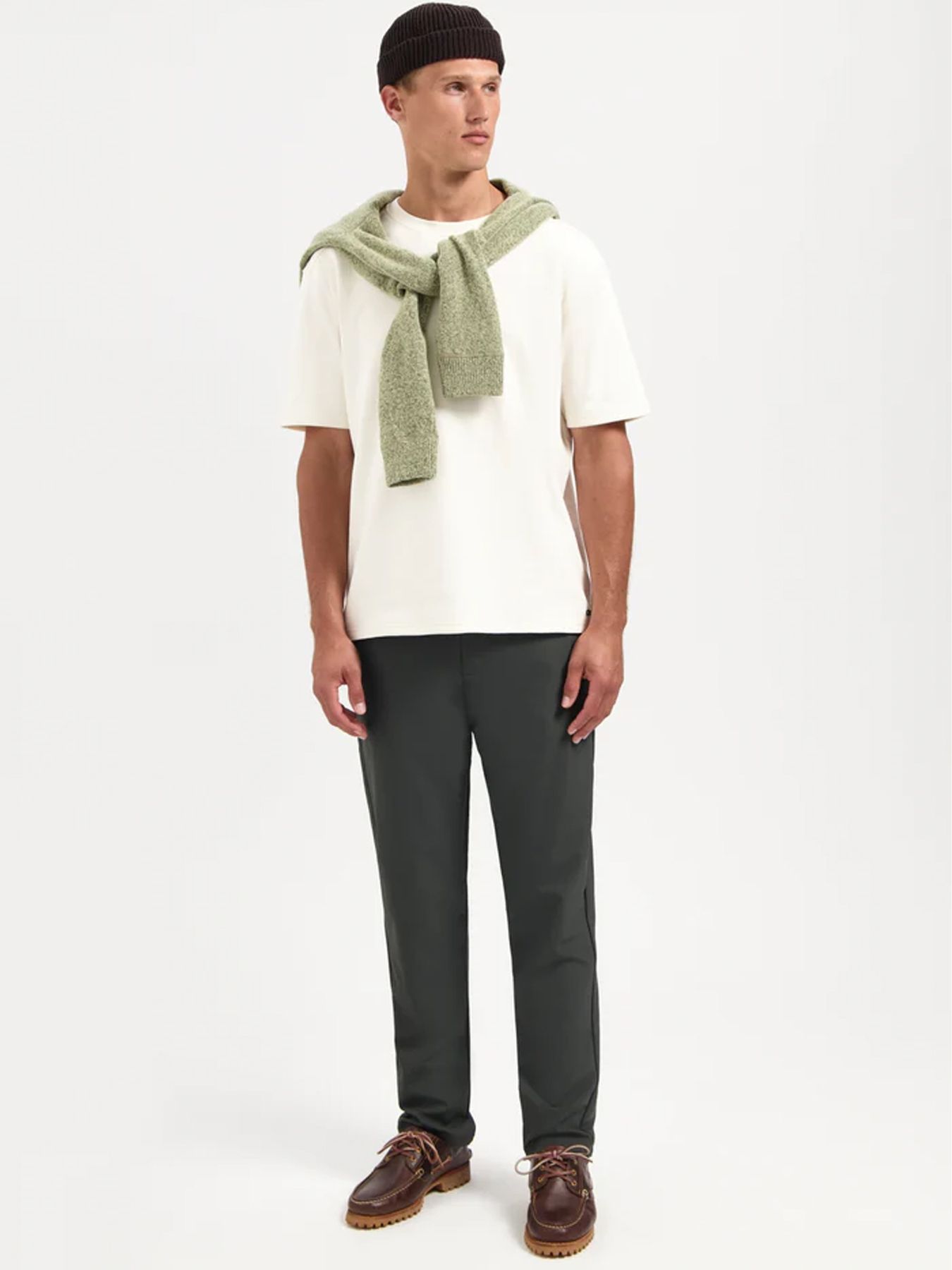 No Excess T-Shirt Crewneck Solid Heavy Interlock 011 offwhite 2900159479062