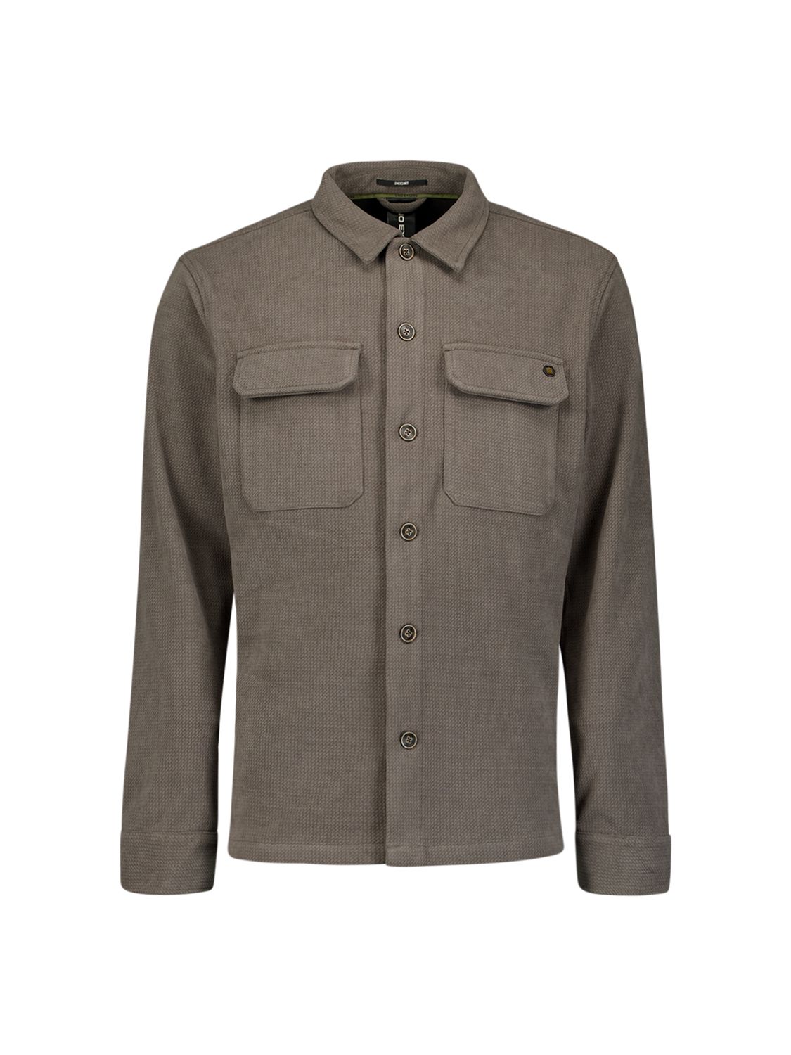 No Excess Overshirt Button Corduroy 118 dark clay 2900159483083