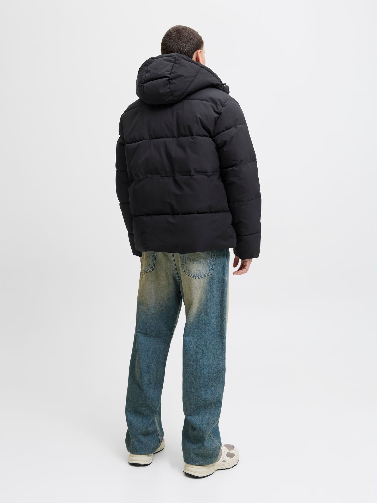 Jack & Jones JJEOWEN PUFFER SN Black 2900159531036