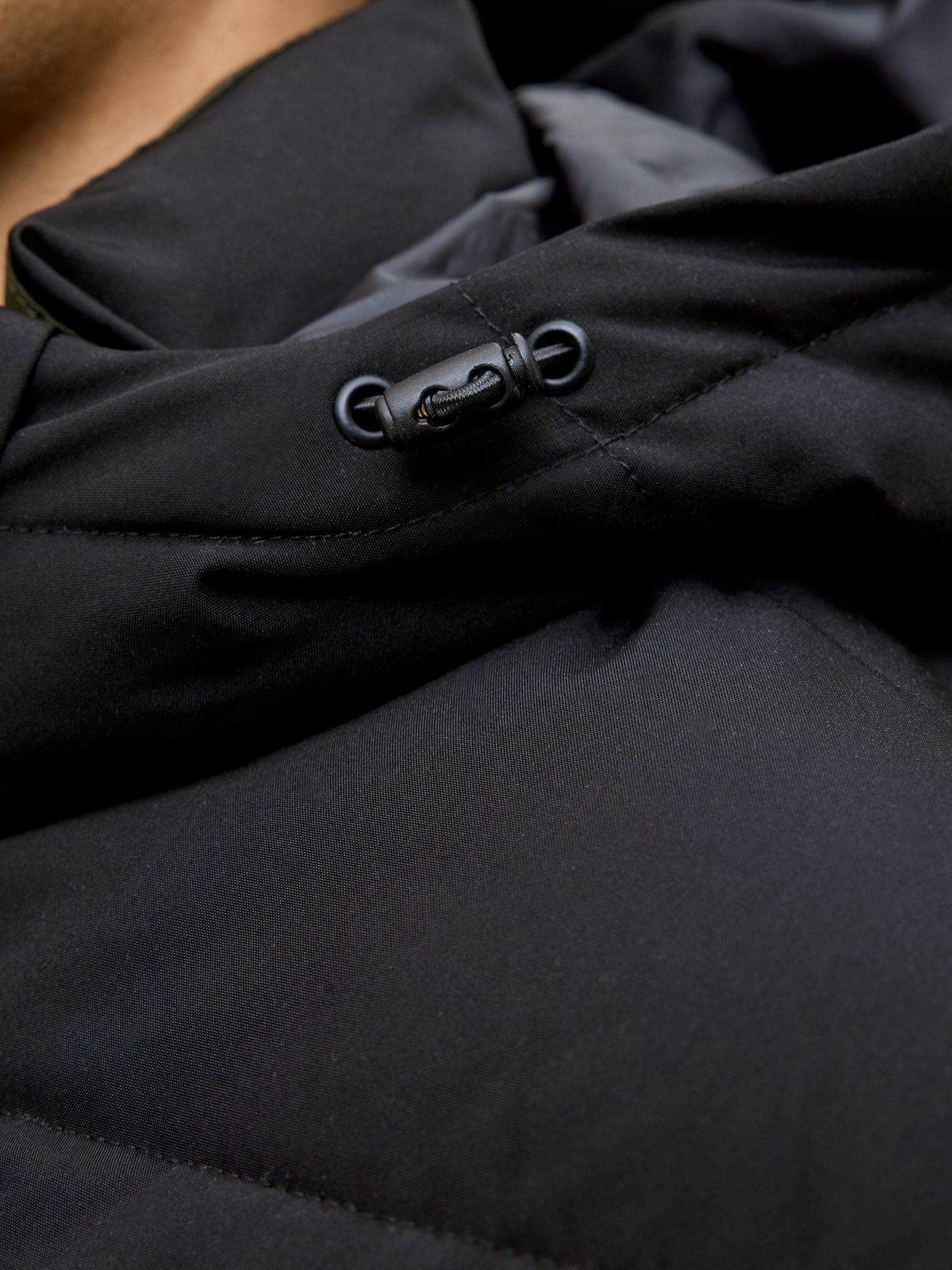 Jack & Jones JJEOWEN PUFFER SN Rosin/BLACK BLOCKING 2900159530053