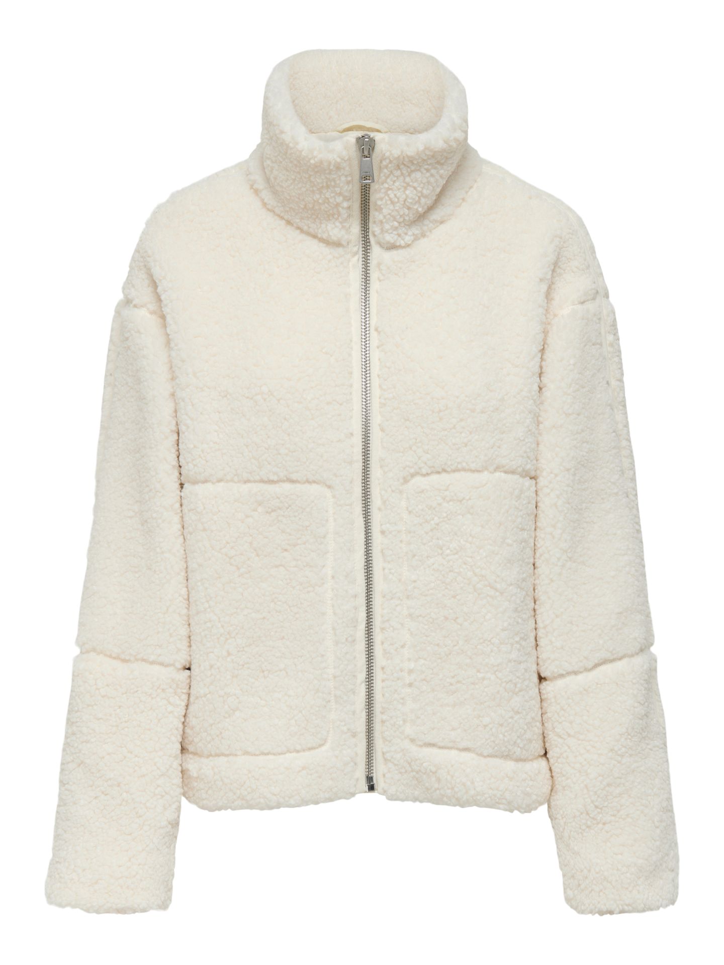Only ONLASPEN LIFE TEDDY JACKET OTW Cloud Dancer 00114812-EKA26011400000019