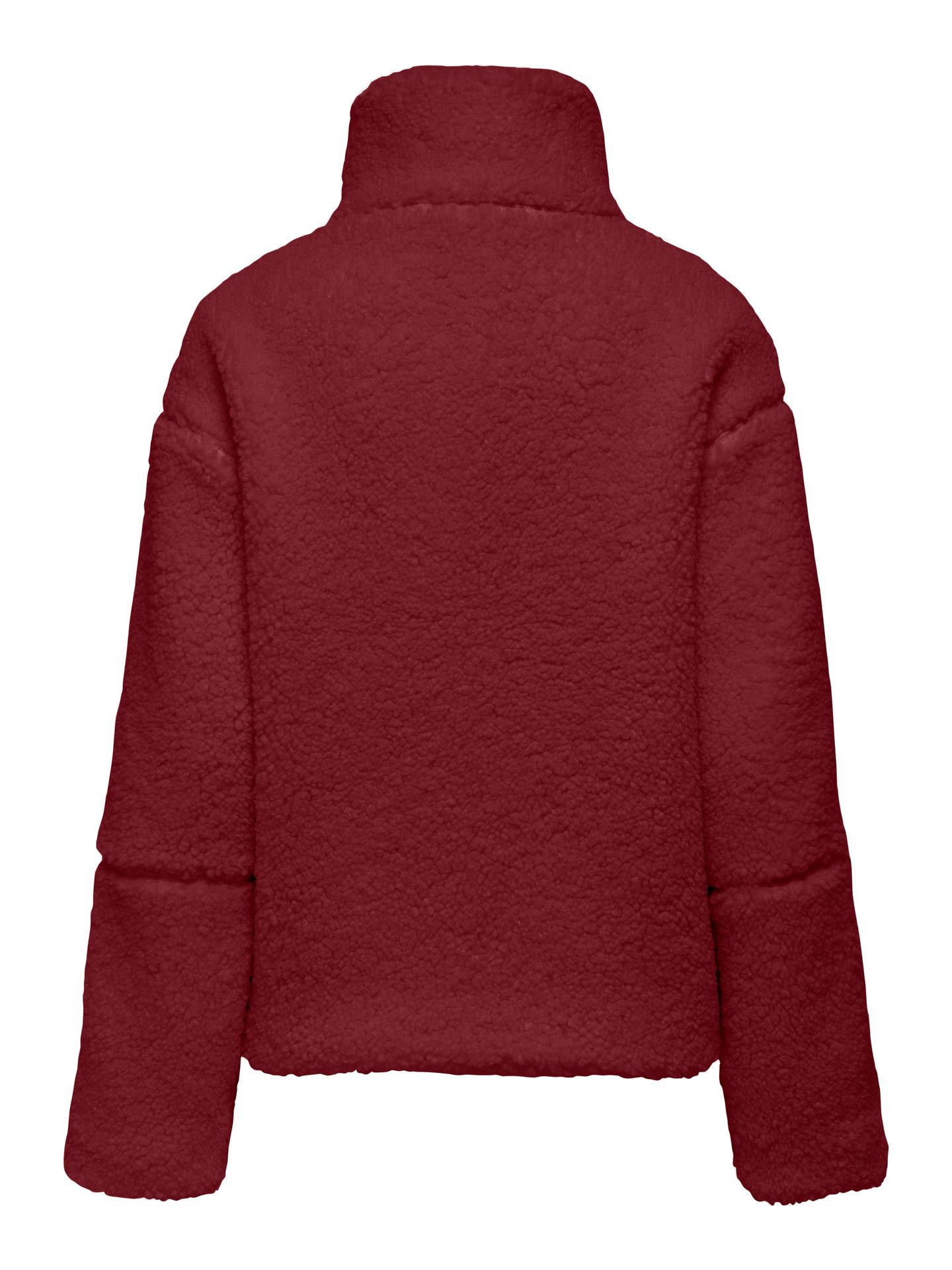 Only ONLASPEN LIFE TEDDY JACKET OTW Cabernet 2900159533030 Only ONLASPEN LIFE TEDDY JACKET OTW Cabernet 2900159533030