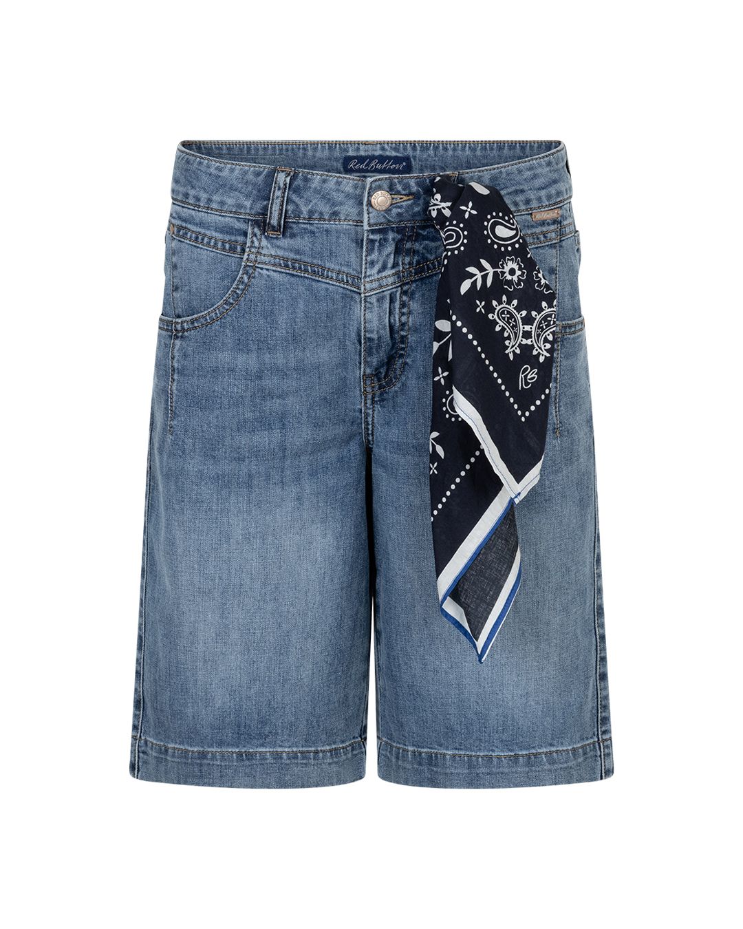 Red Button Kate Bermuda & Scarf stoneused220 00114832-EKA26007300000015