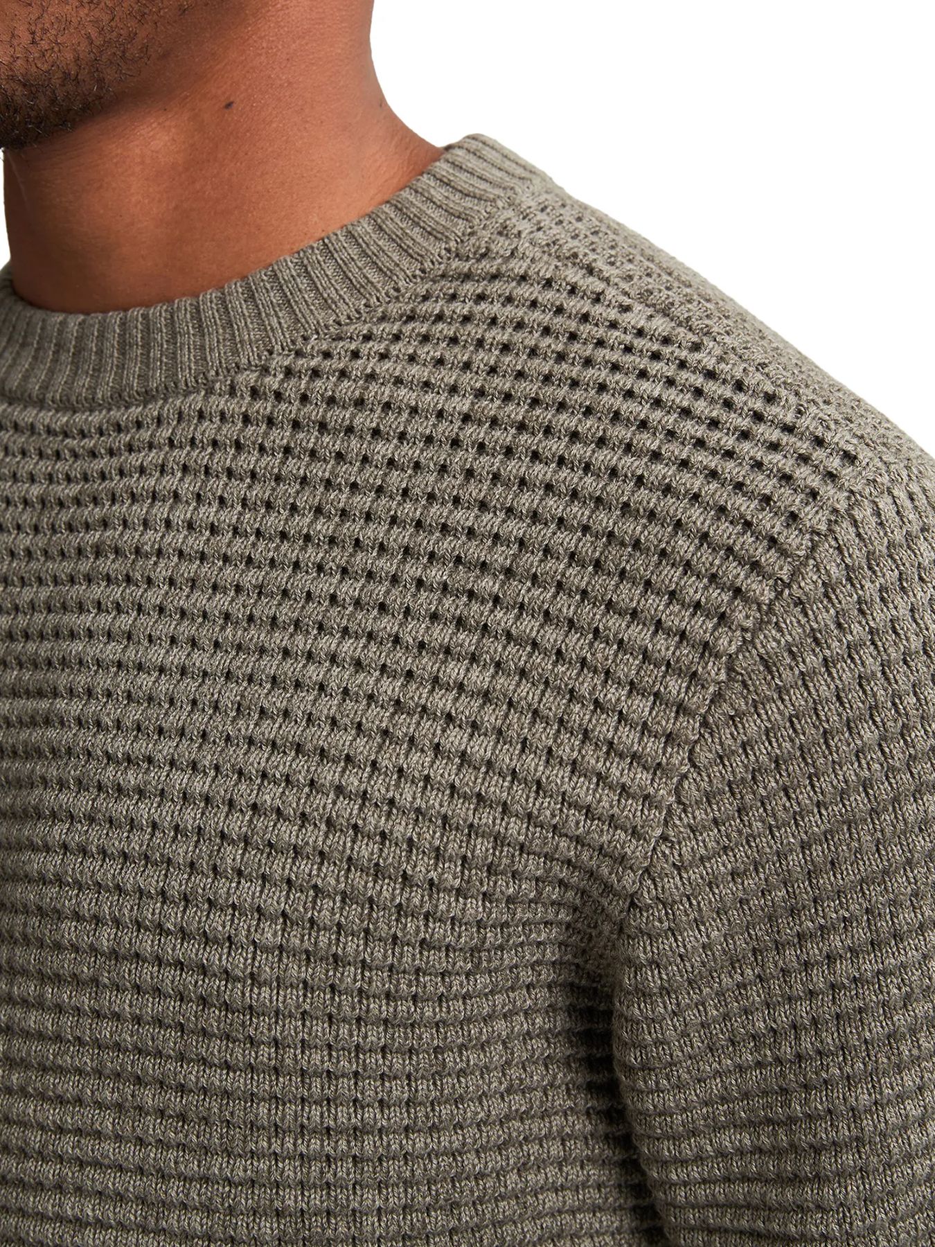 Petrol Industries Men Knitwear Round Neck Basic 6174 mossy stone 2900159574071