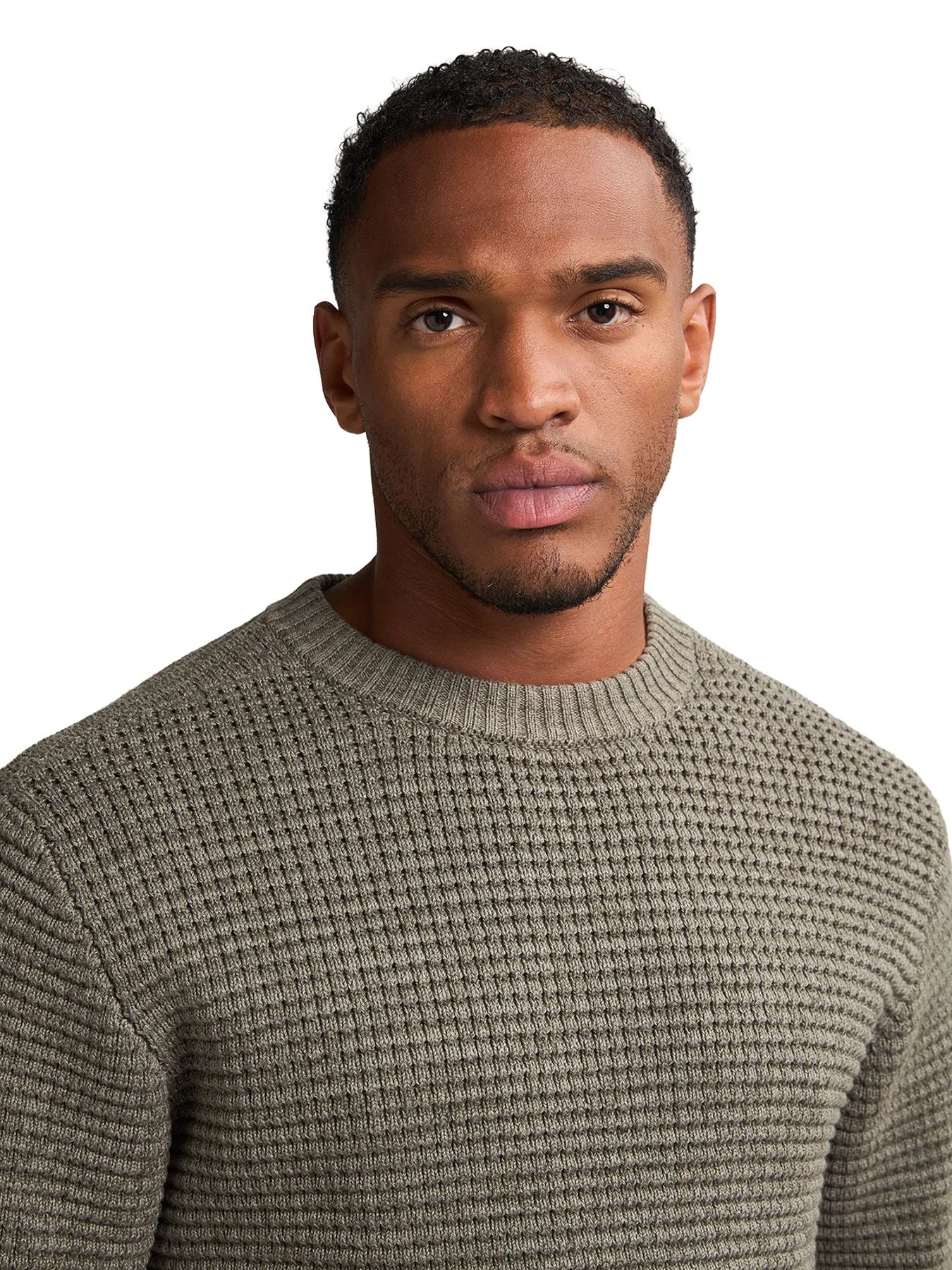 Petrol Industries Men Knitwear Round Neck Basic 6174 mossy stone 2900159574071