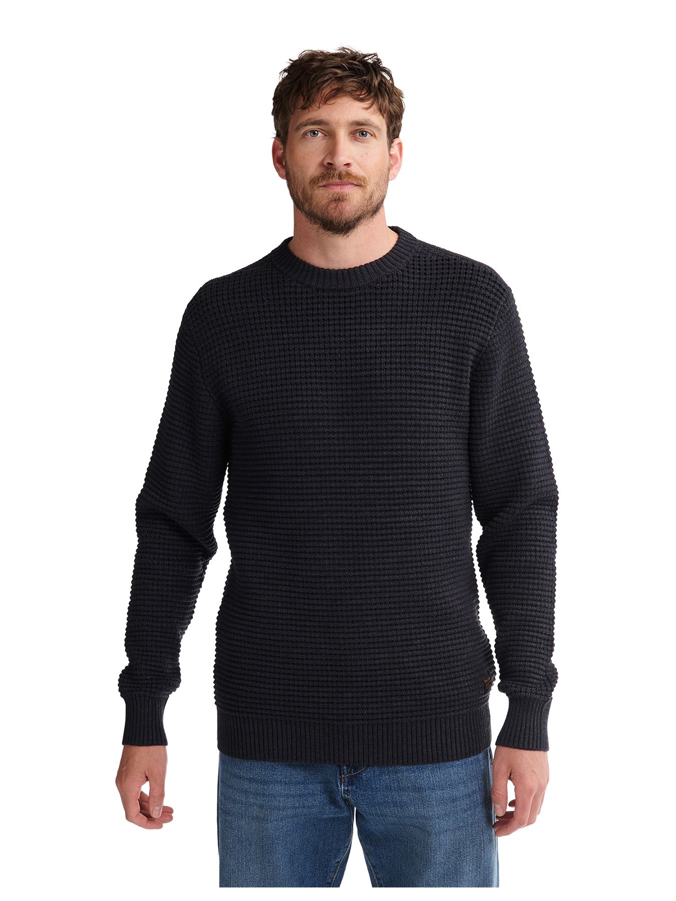 Petrol Industries Men Knitwear Round Neck Basic 9111 deep black 00114842-EKA26002700000166