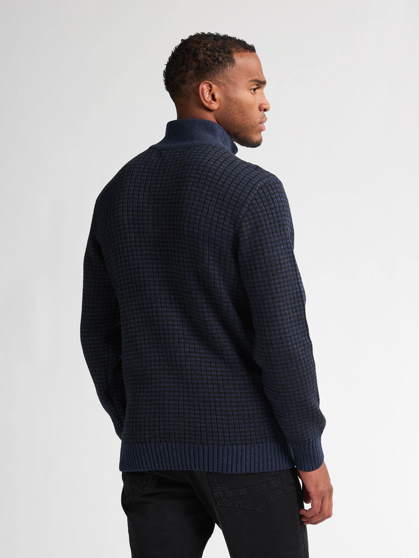 Petrol Industries Men Knitwear Round Neck Basic 5090 deep capri 2900159577096