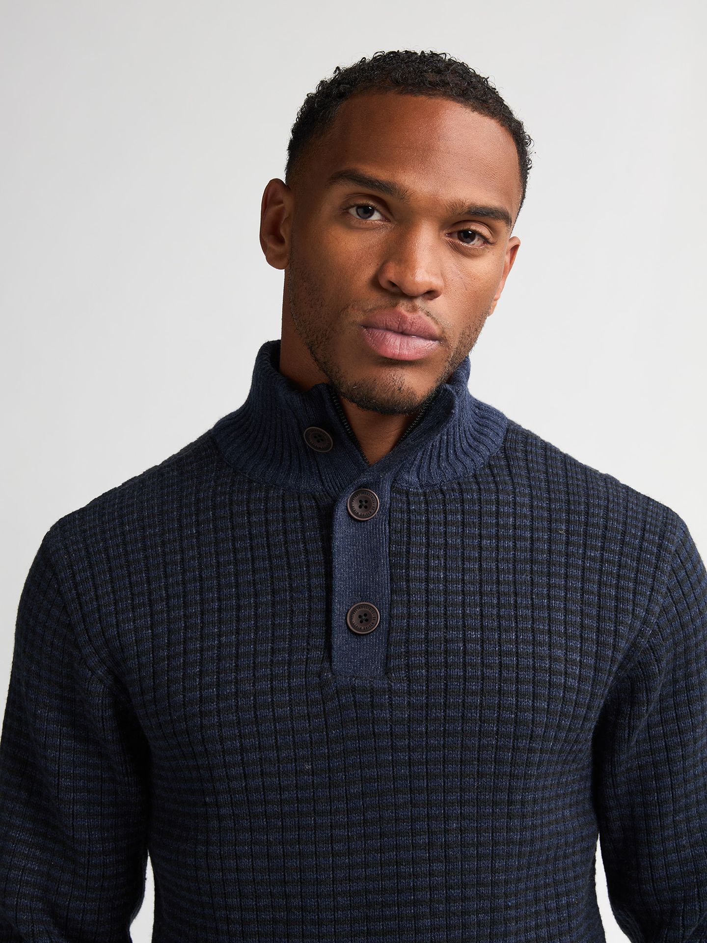 Petrol Industries Men Knitwear Round Neck Basic 5090 deep capri 2900159577096