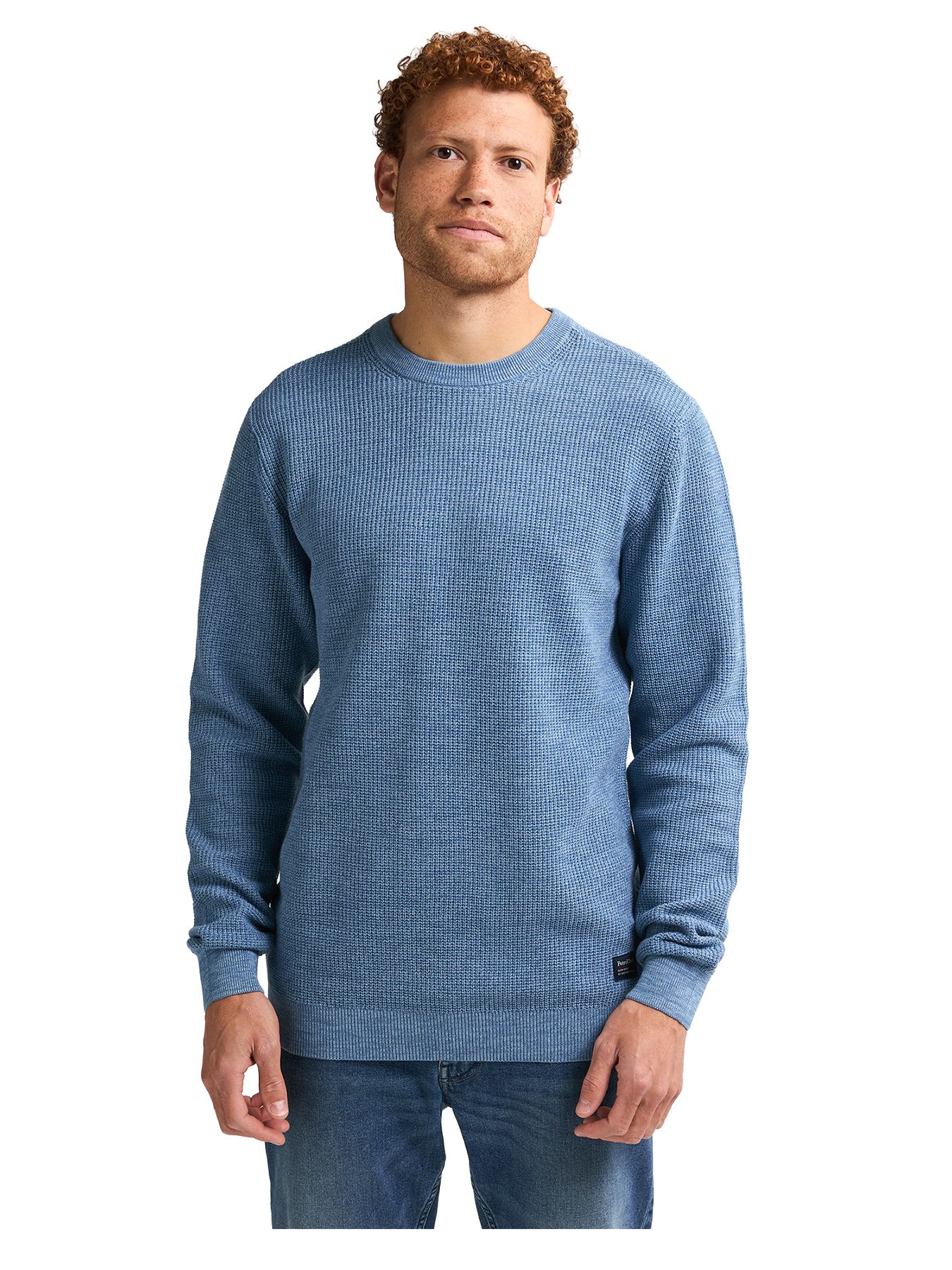 Petrol Industries Men Knitwear Round Neck Basic 5187 pale blue 00114844-EKA26002700000149