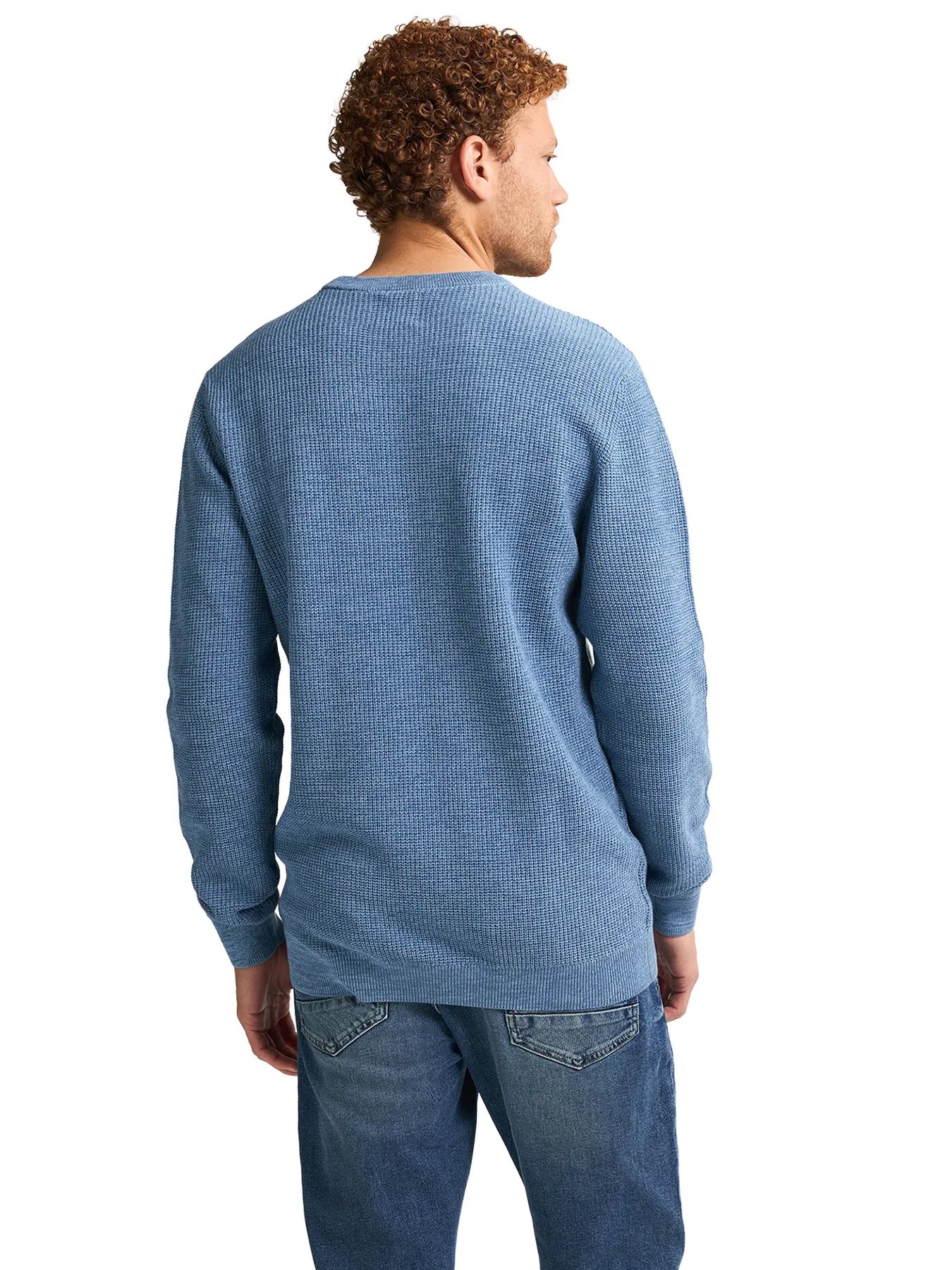 Petrol Industries Men Knitwear Round Neck Basic 5187 pale blue 2900159578079