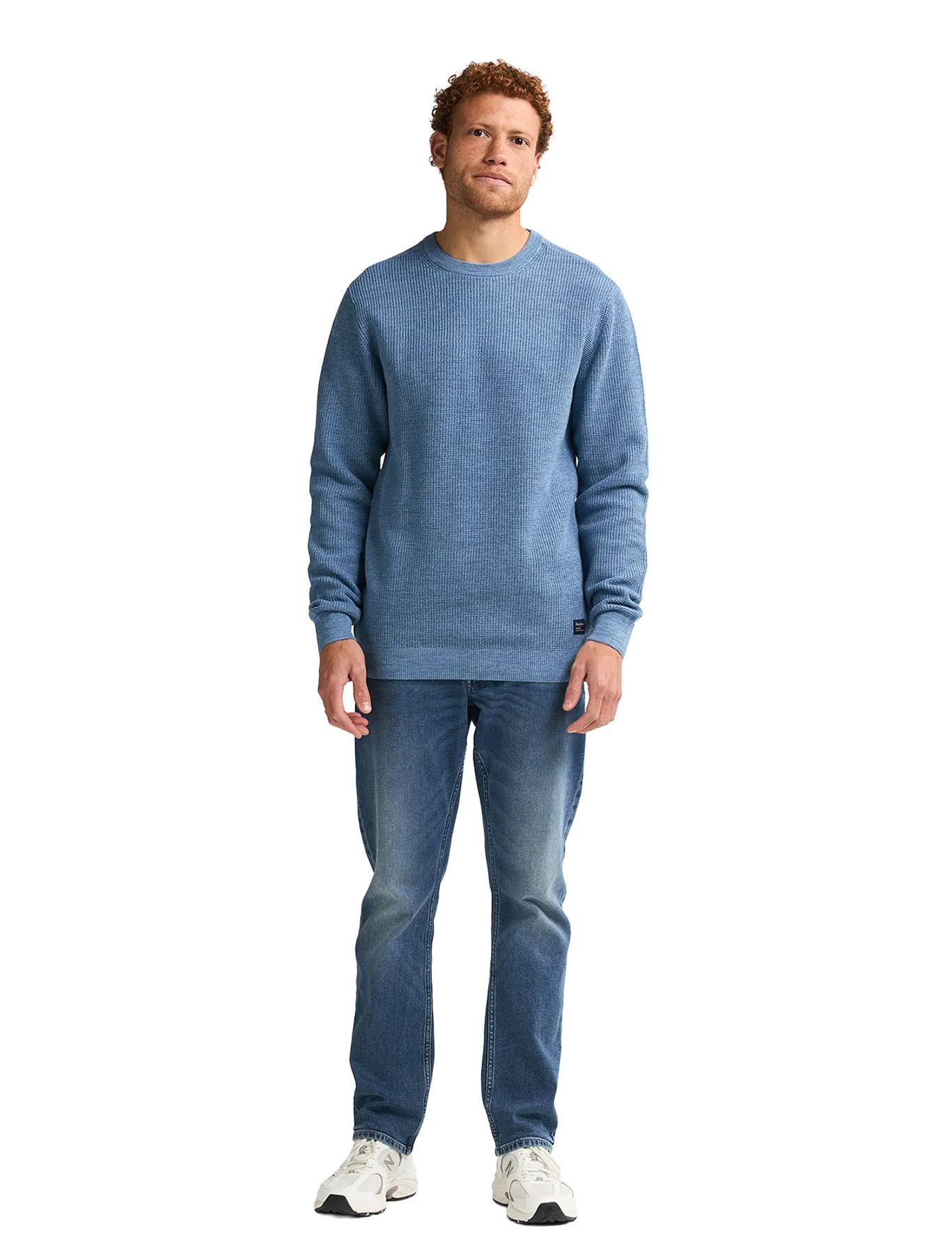 Petrol Industries Men Knitwear Round Neck Basic 5187 pale blue 2900159578079