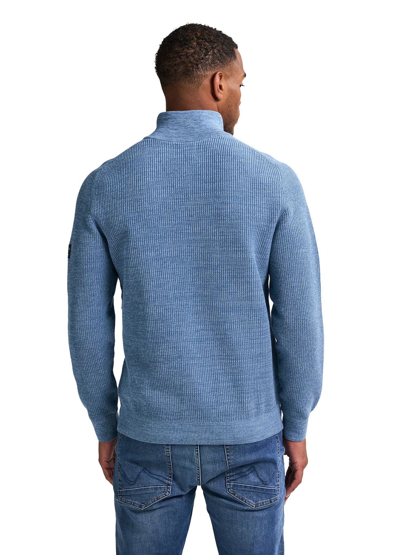 Petrol Industries Men Knitwear Collar 5187 pale blue 2900159581062