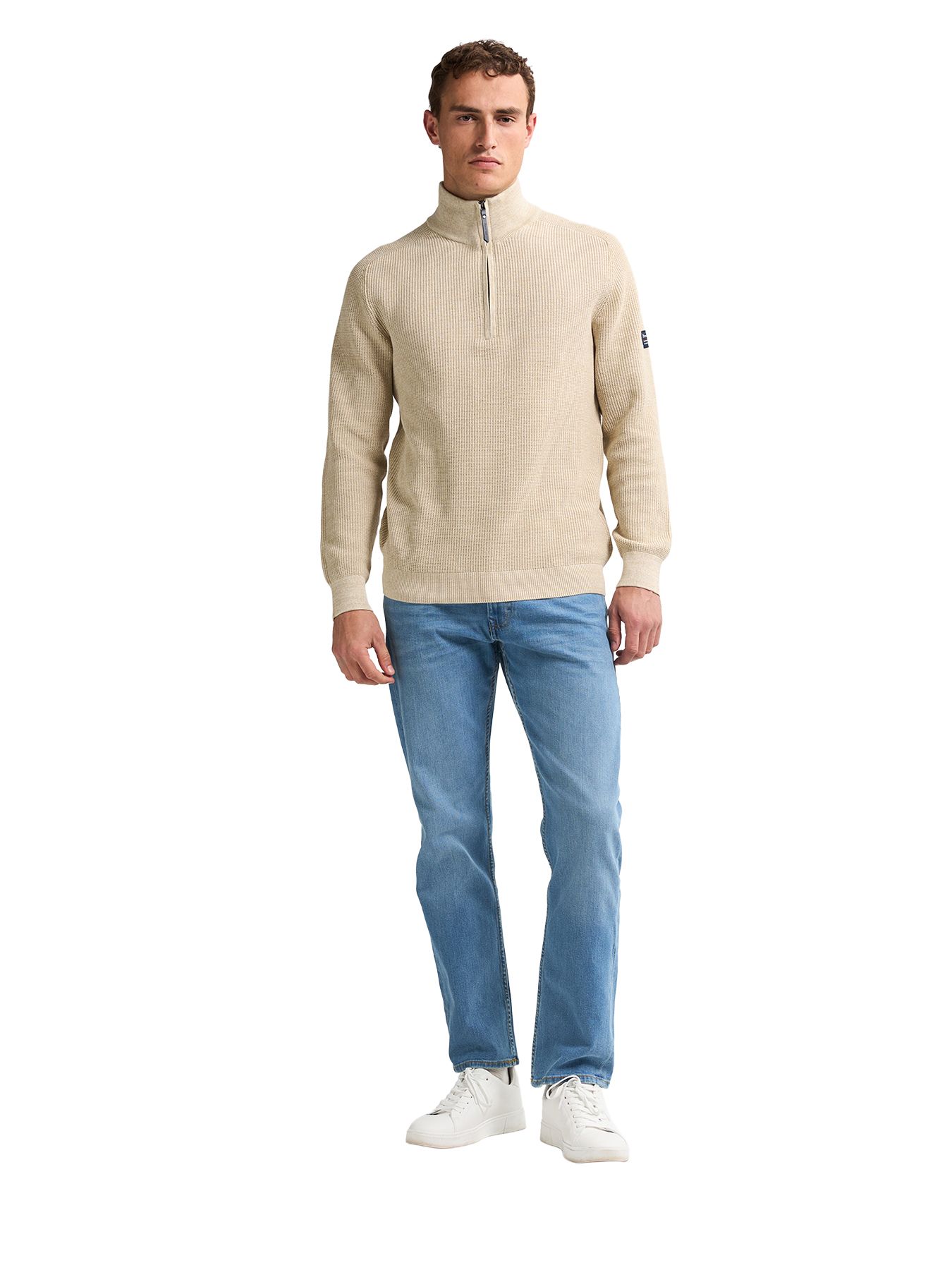 Petrol Industries Men Knitwear Collar 1108 raw sand 2900159580096