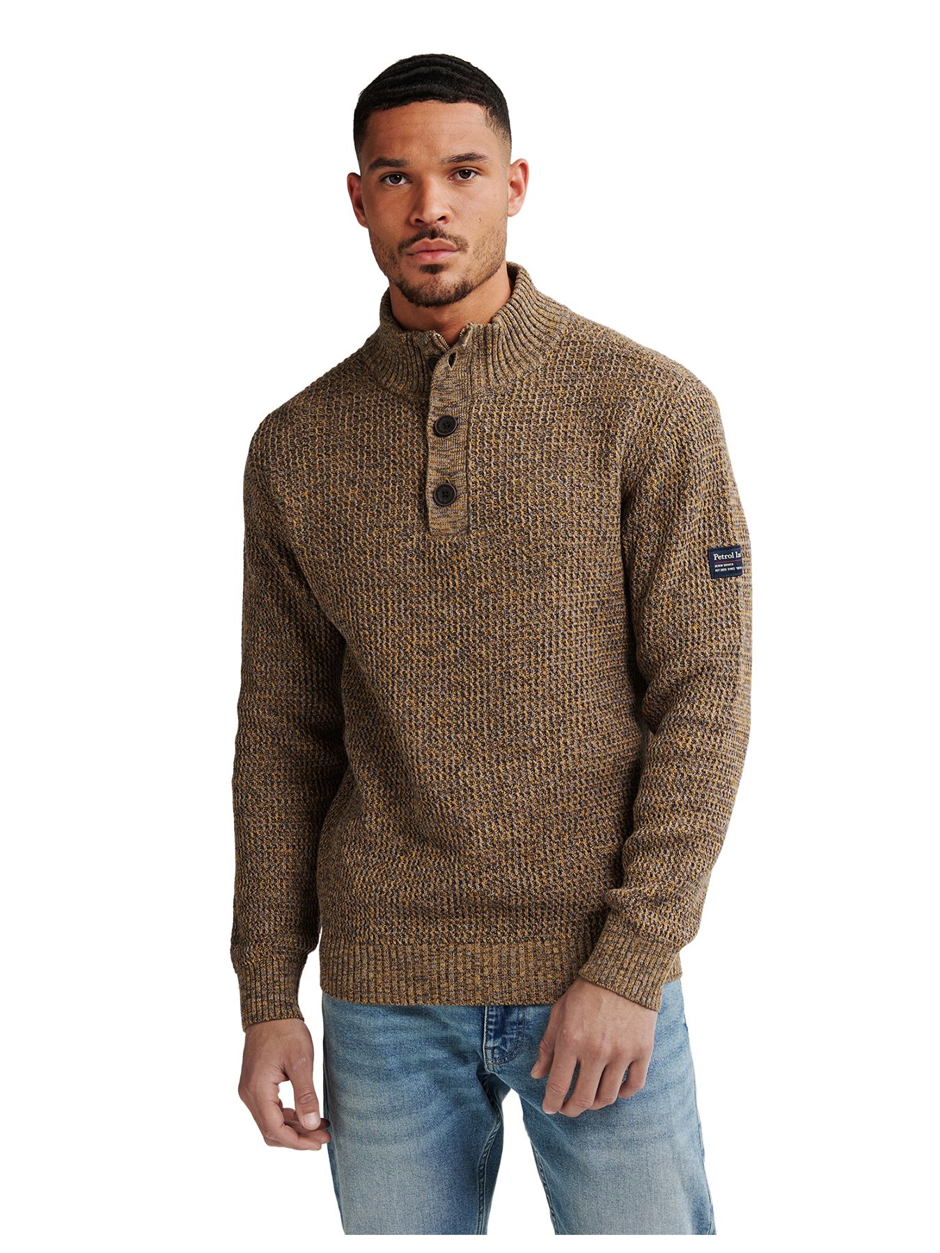 Petrol Industries Men Knitwear Collar 1109 sunflower 2900159584063