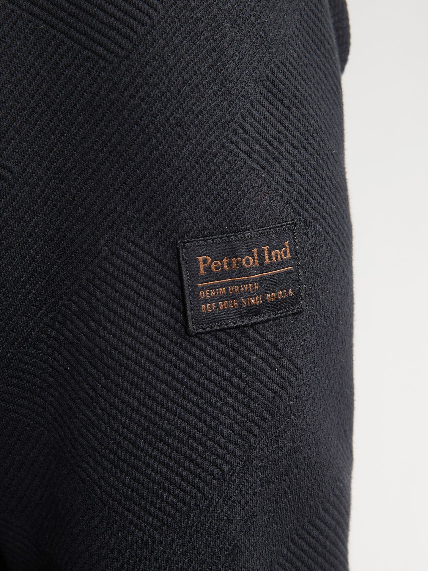 Petrol Industries Men Sweater Collar Zip 9111 deep black 2900159587064