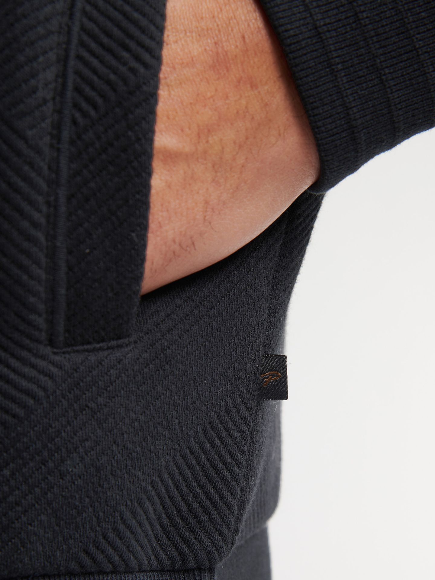 Petrol Industries Men Sweater Collar Zip 9111 deep black 2900159587064