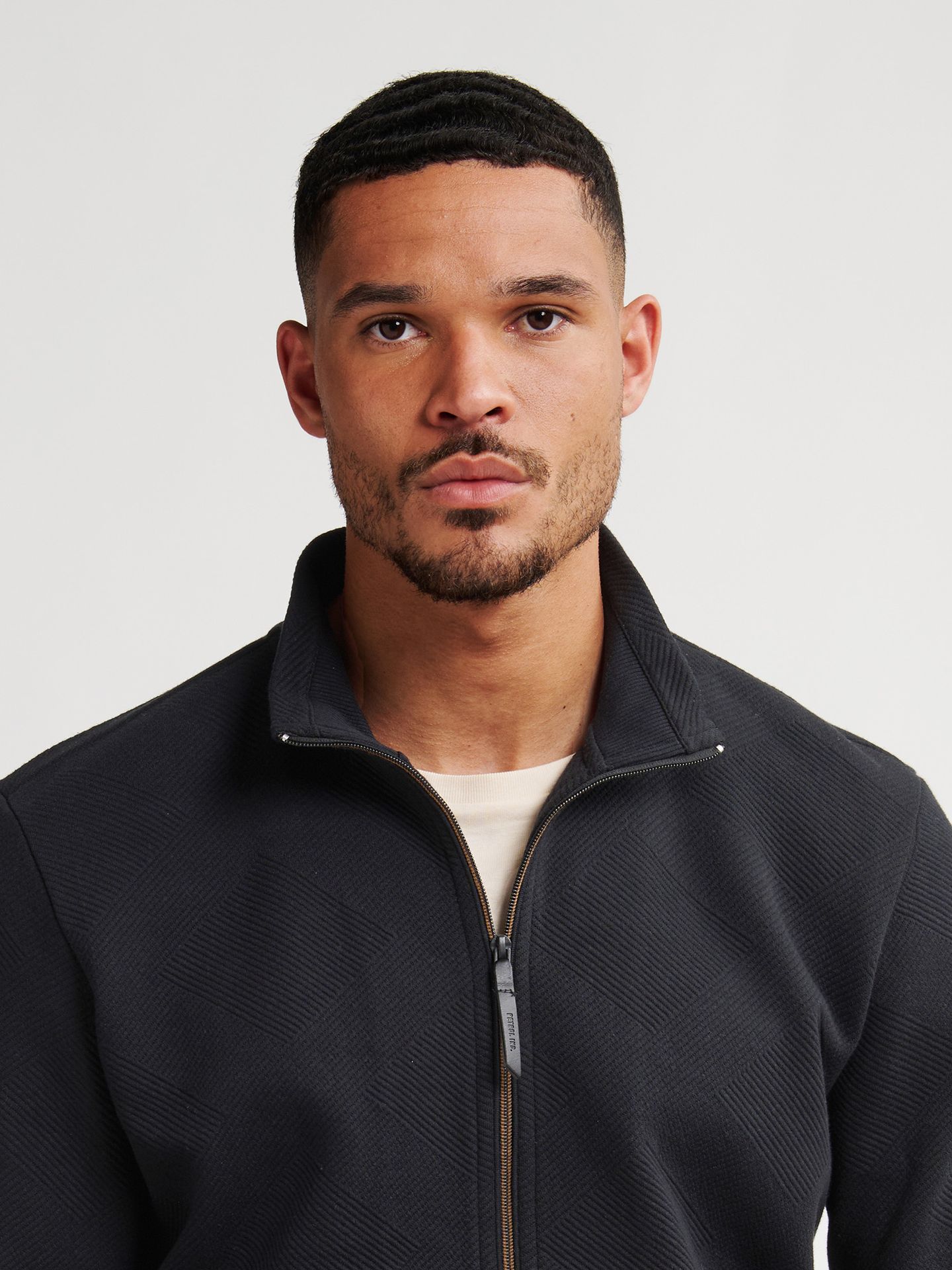 Petrol Industries Men Sweater Collar Zip 9111 deep black 2900159587064