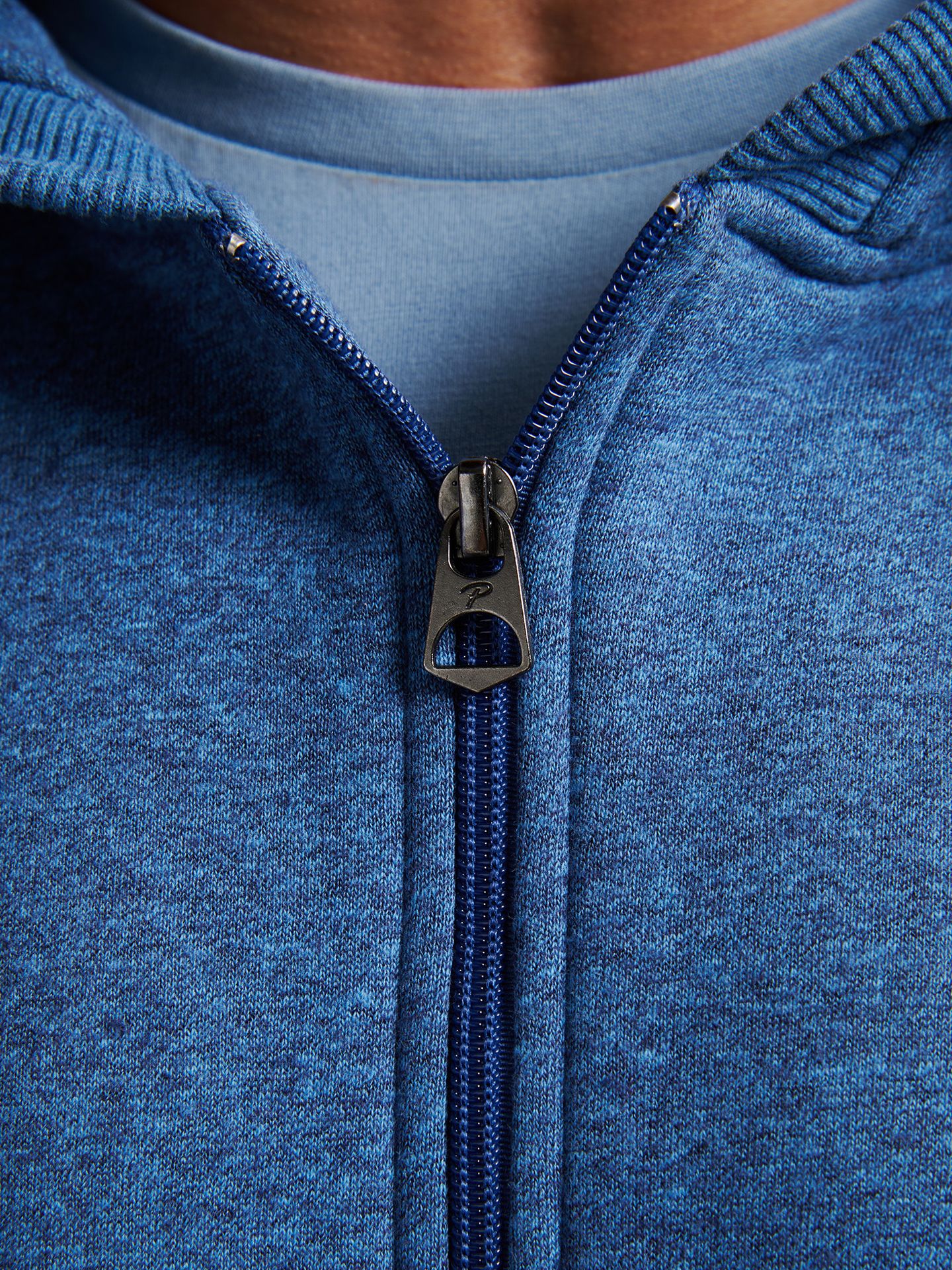 Petrol Industries Men Sweater Hooded Zip 5190 indie blue 2900159588078