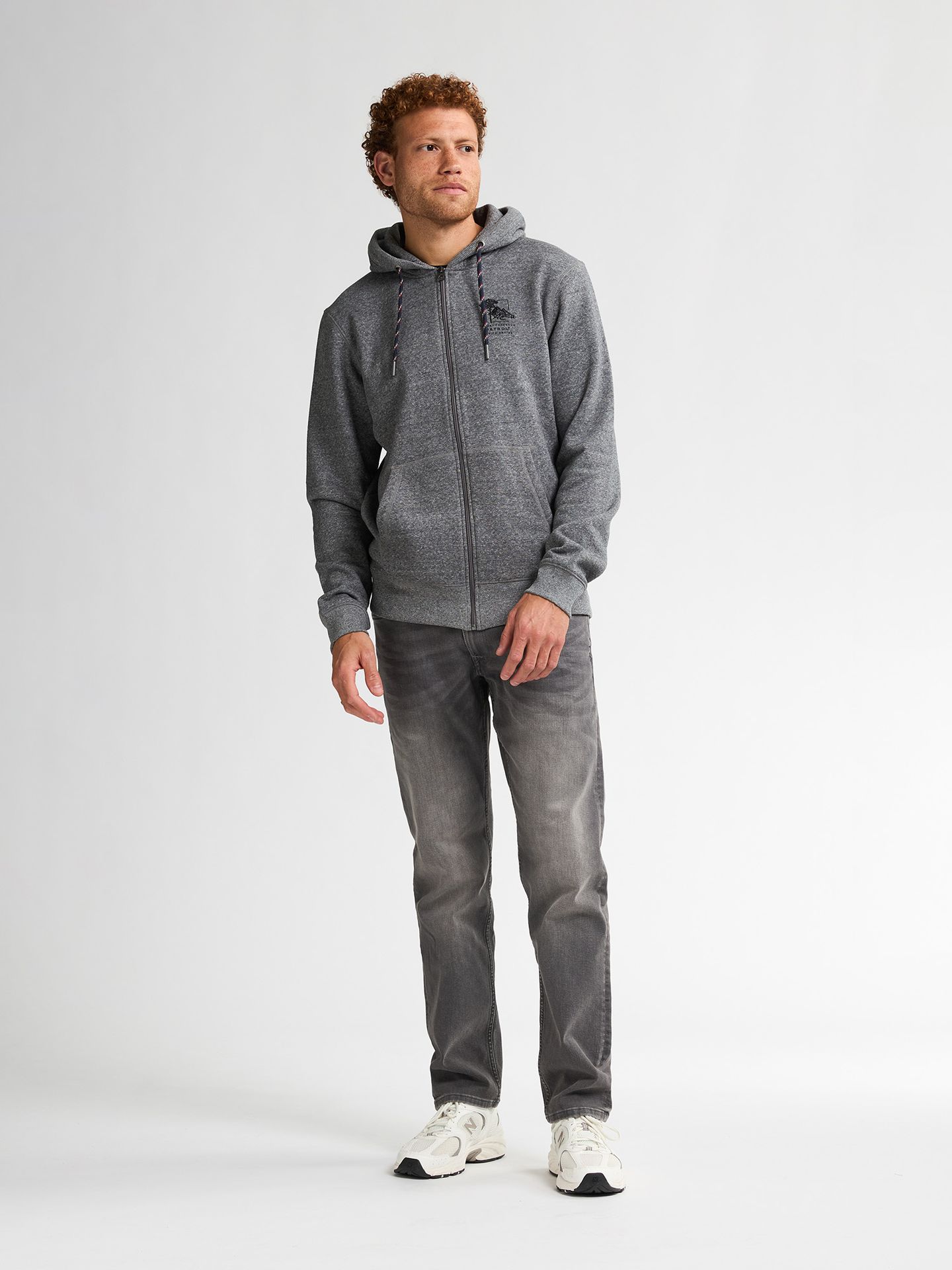 Petrol Industries Men Sweater Hooded Zip 9112 gunmetal 2900159589099