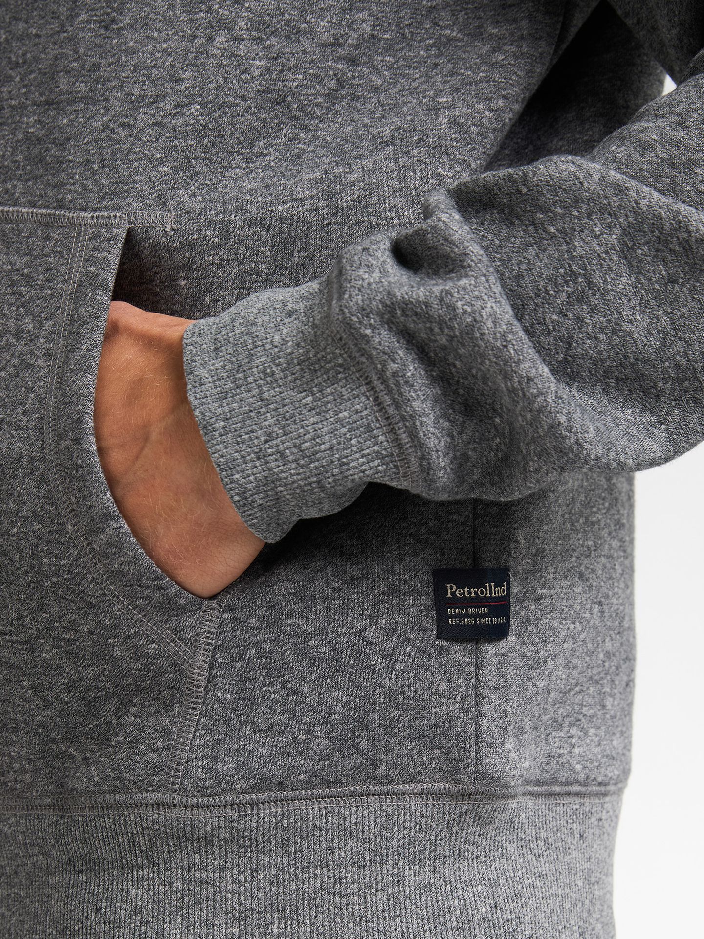 Petrol Industries Men Sweater Hooded Zip 9112 gunmetal 2900159589099