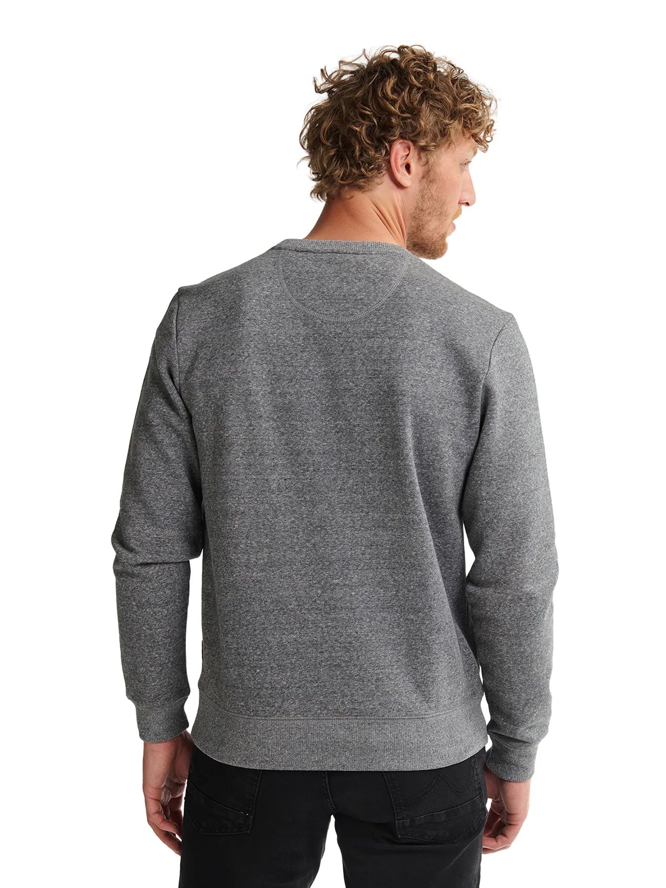 Petrol Industries Men Sweater Round Neck 9112 gunmetal 2900159591061