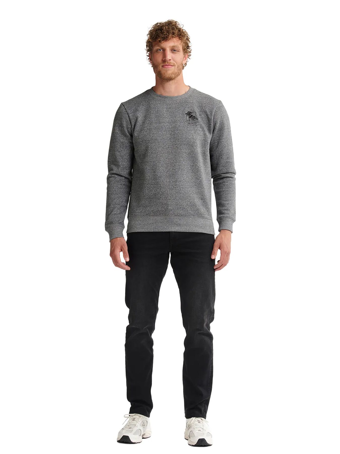 Petrol Industries Men Sweater Round Neck 9112 gunmetal 2900159591061