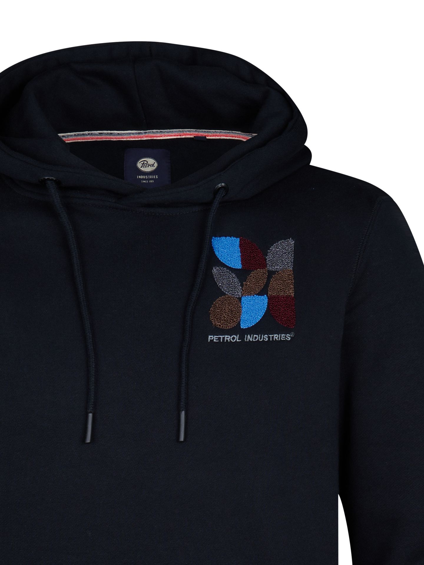 Petrol Industries Men Sweater Hooded Print 9111 deep black 2900159592044