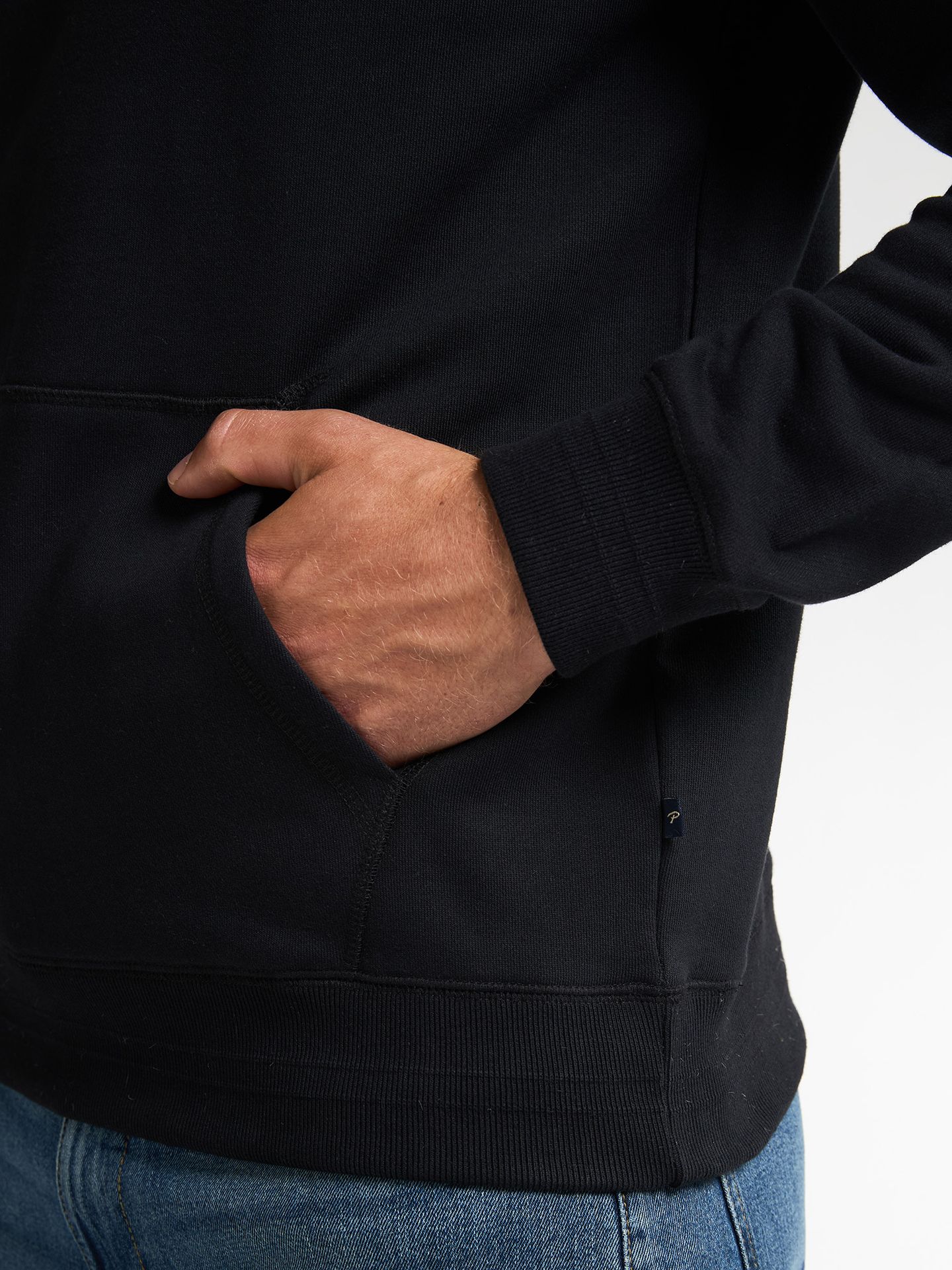 Petrol Industries Men Sweater Hooded Print 9111 deep black 2900159592044