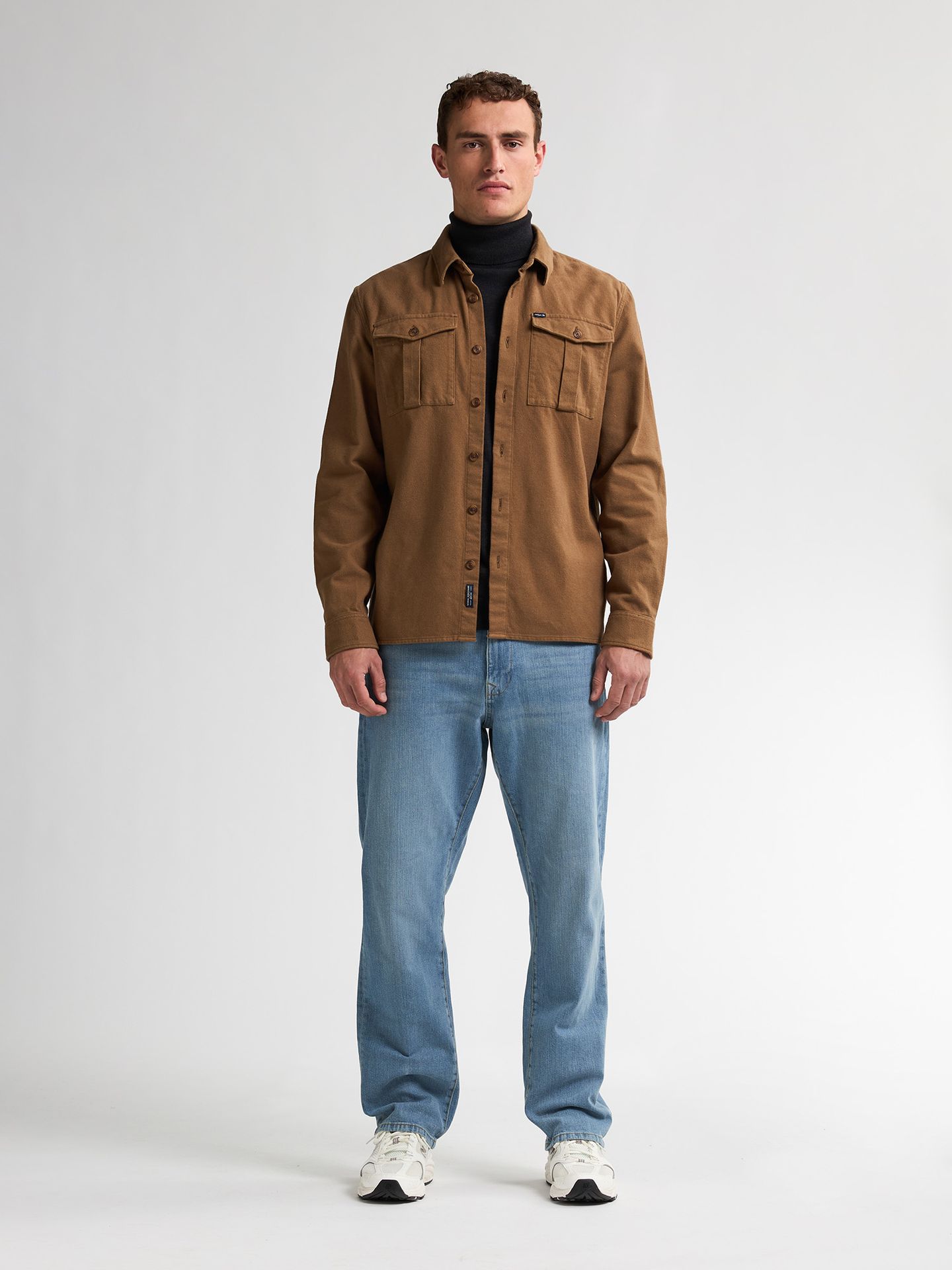 Petrol Industries Men Shirt Long Sleeve Uni 7151 chestnut 2900159595069