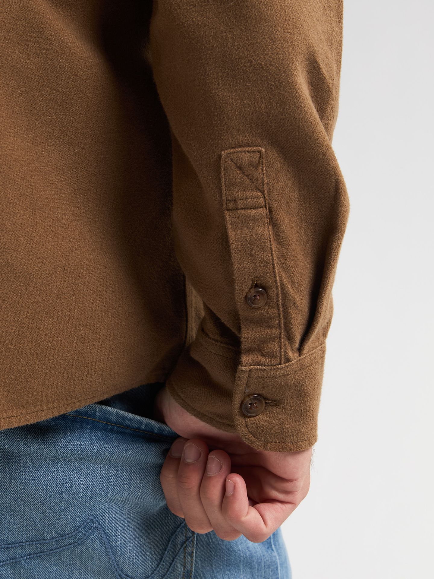 Petrol Industries Men Shirt Long Sleeve Uni 7151 chestnut 2900159595069