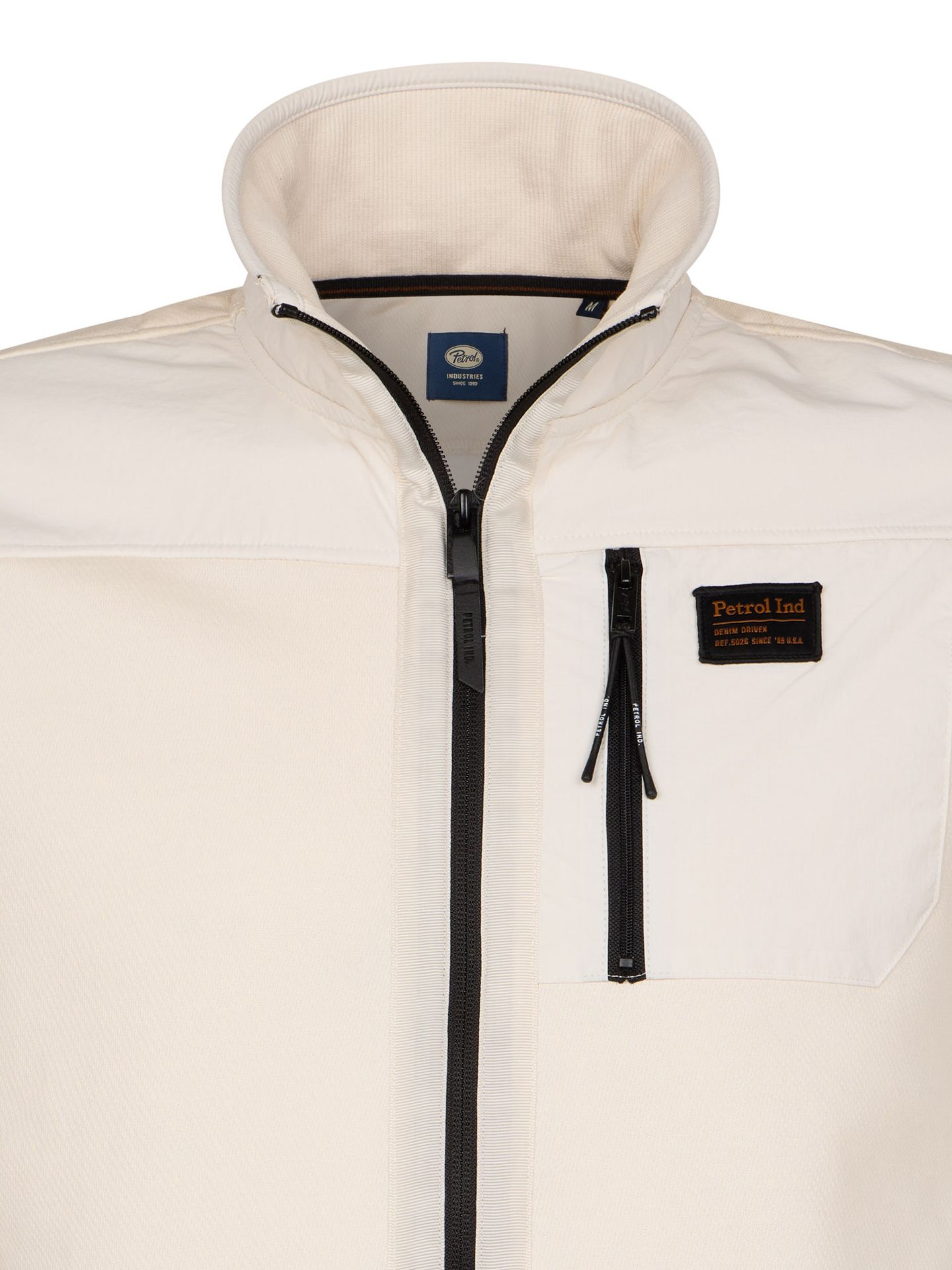 Petrol Industries Men Sweater Collar Zip 0112 seashell 2900159597087