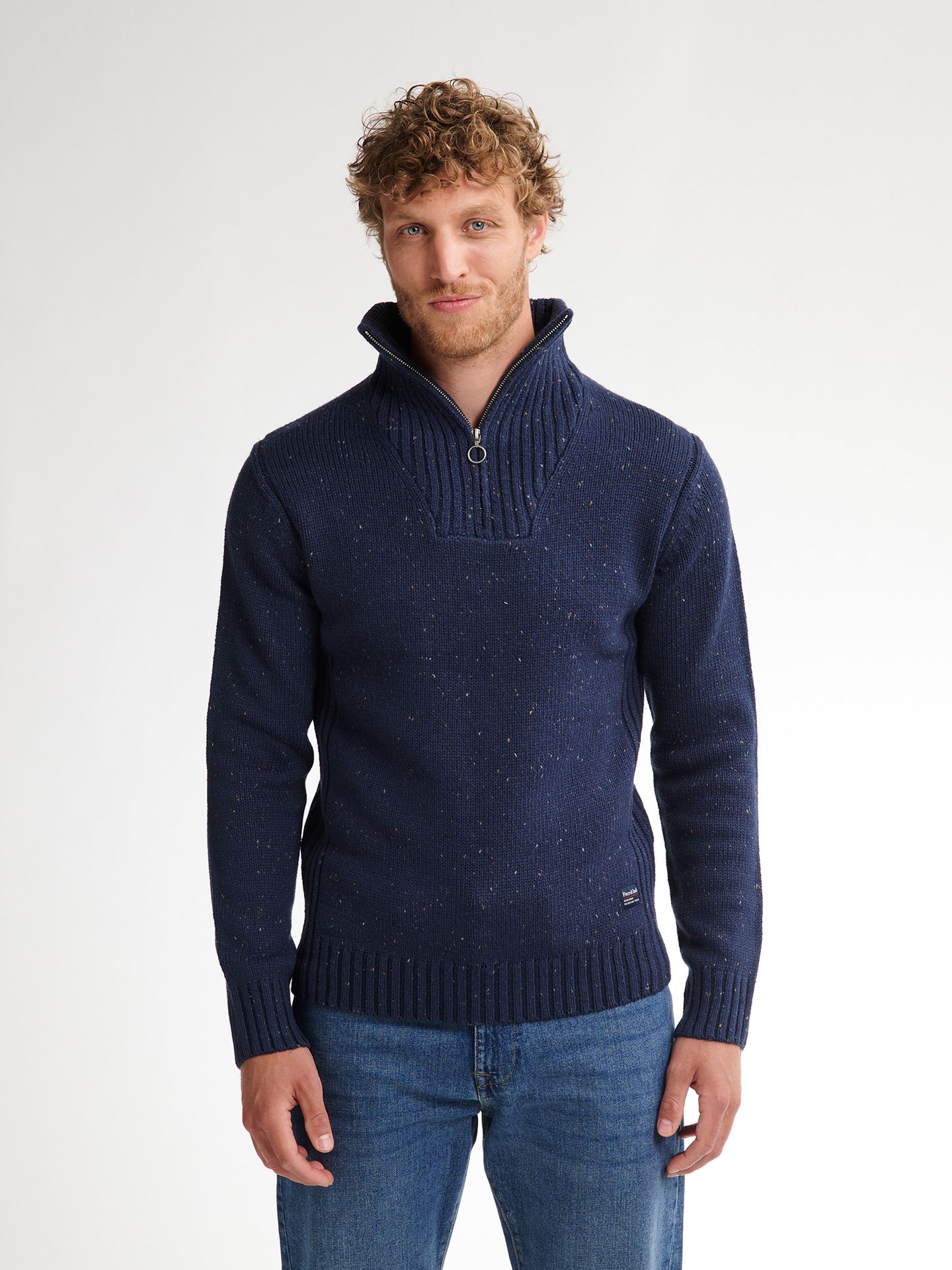 Petrol Industries Men Knitwear Collar 5090 deep capri 00114858-EKA26002700000170