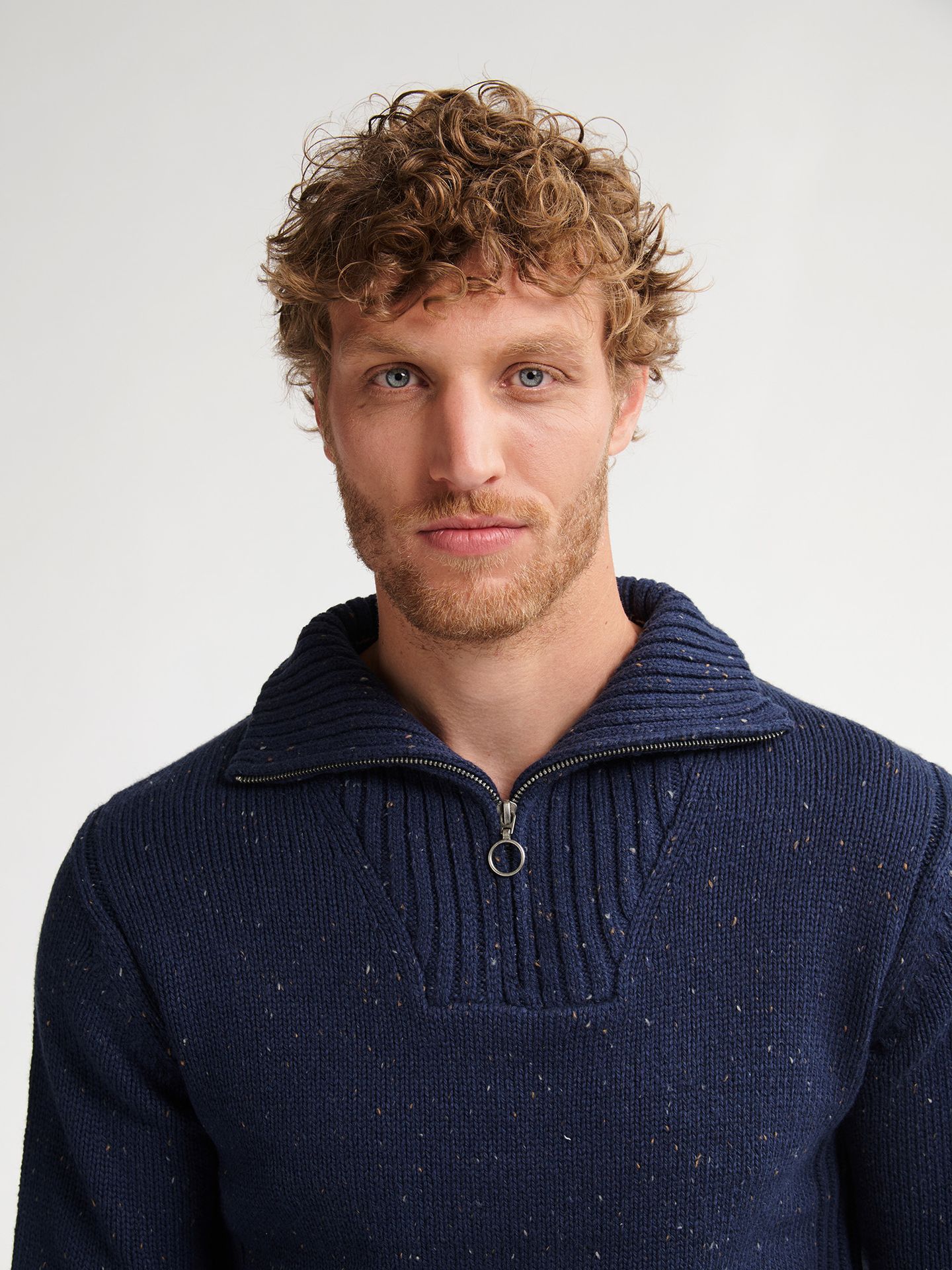 Petrol Industries Men Knitwear Collar 5090 deep capri 2900159603085