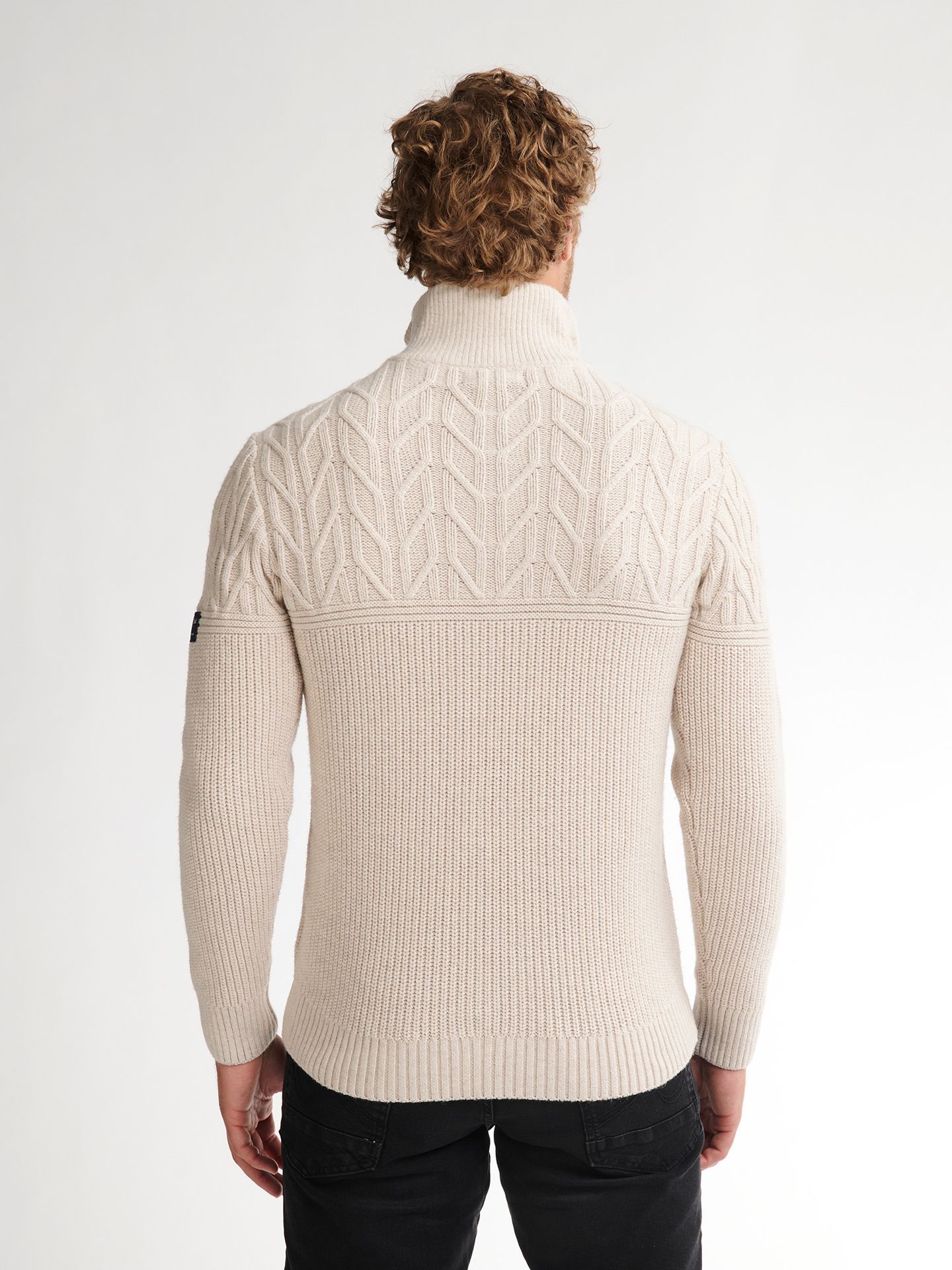 Petrol Industries Men Knitwear Collar 1108 raw sand 2900159604068