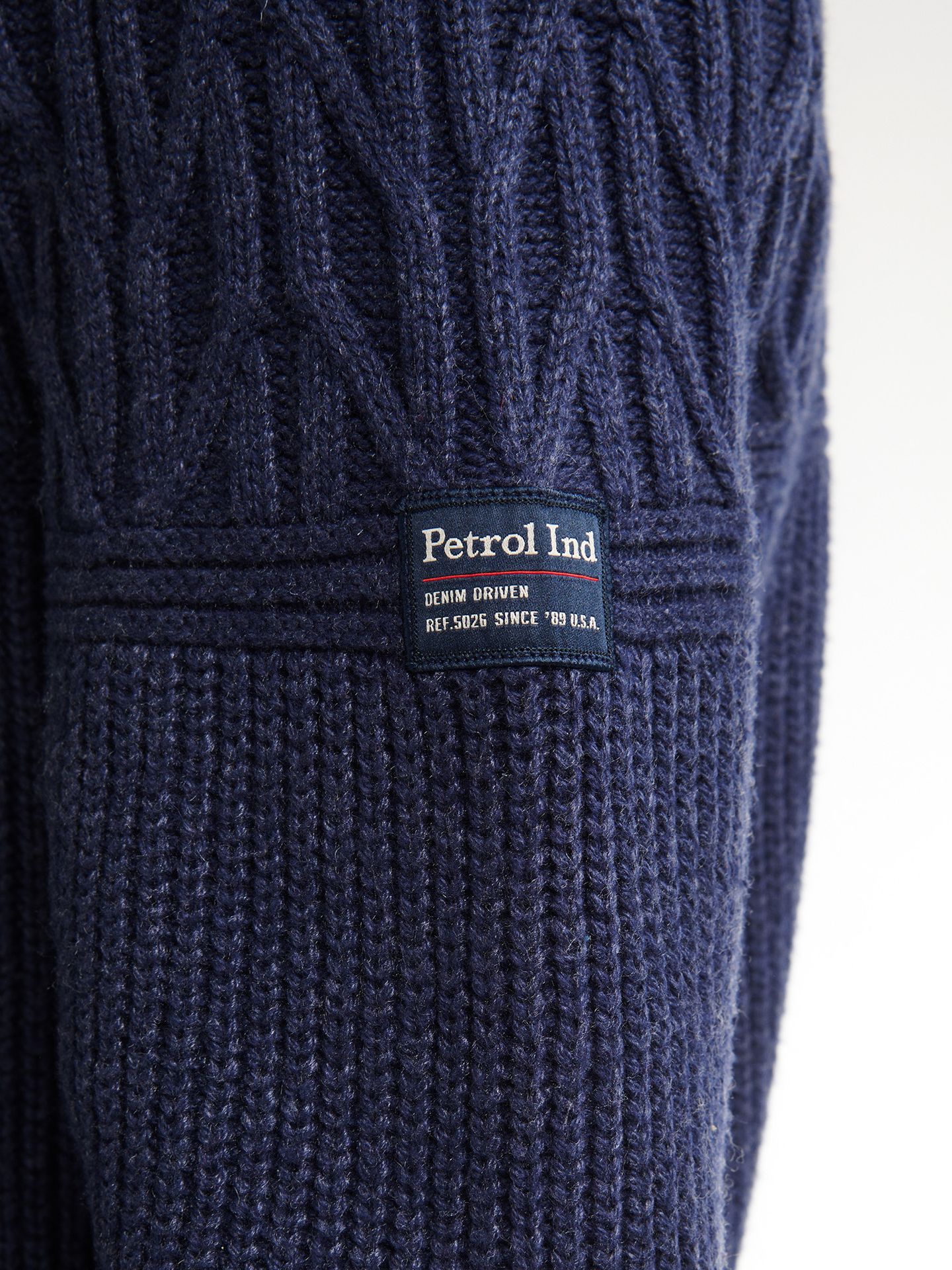 Petrol Industries Men Knitwear Collar 5090 deep capri 2900159605065