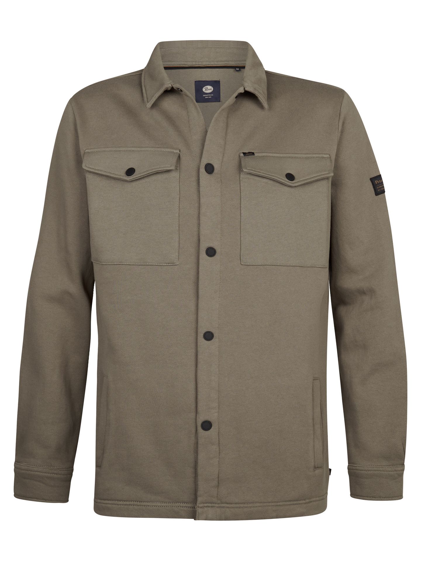 Petrol Industries Men Sweater Collar 6174 mossy stone 2900159608073