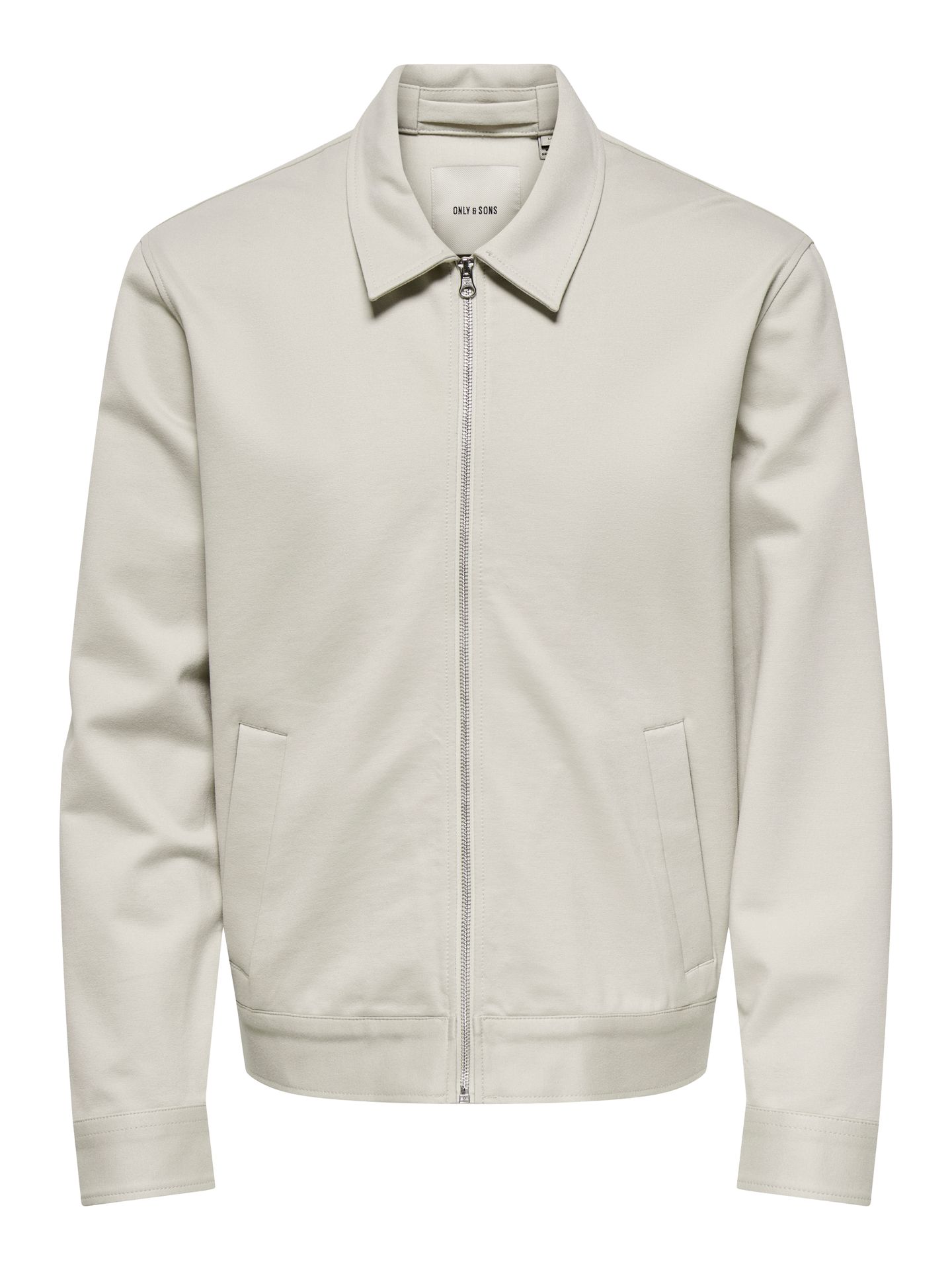 Only & Sons ONSJAKES 0339 REG ZIP OVERSHR FRML Silver Lining 00114863-EKA26011400000722